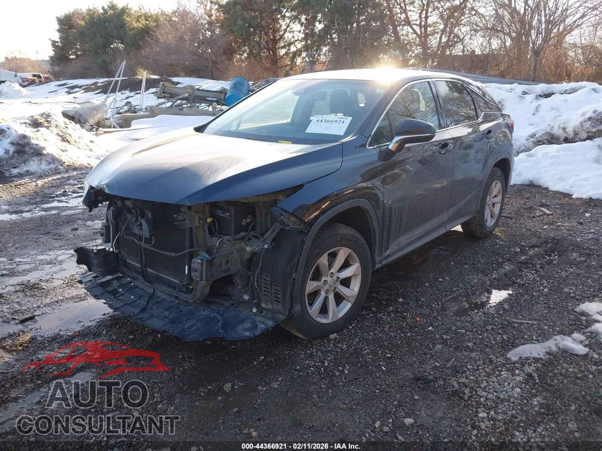 LEXUS RX 350 2017 - 2T2BZMCA9HC086836