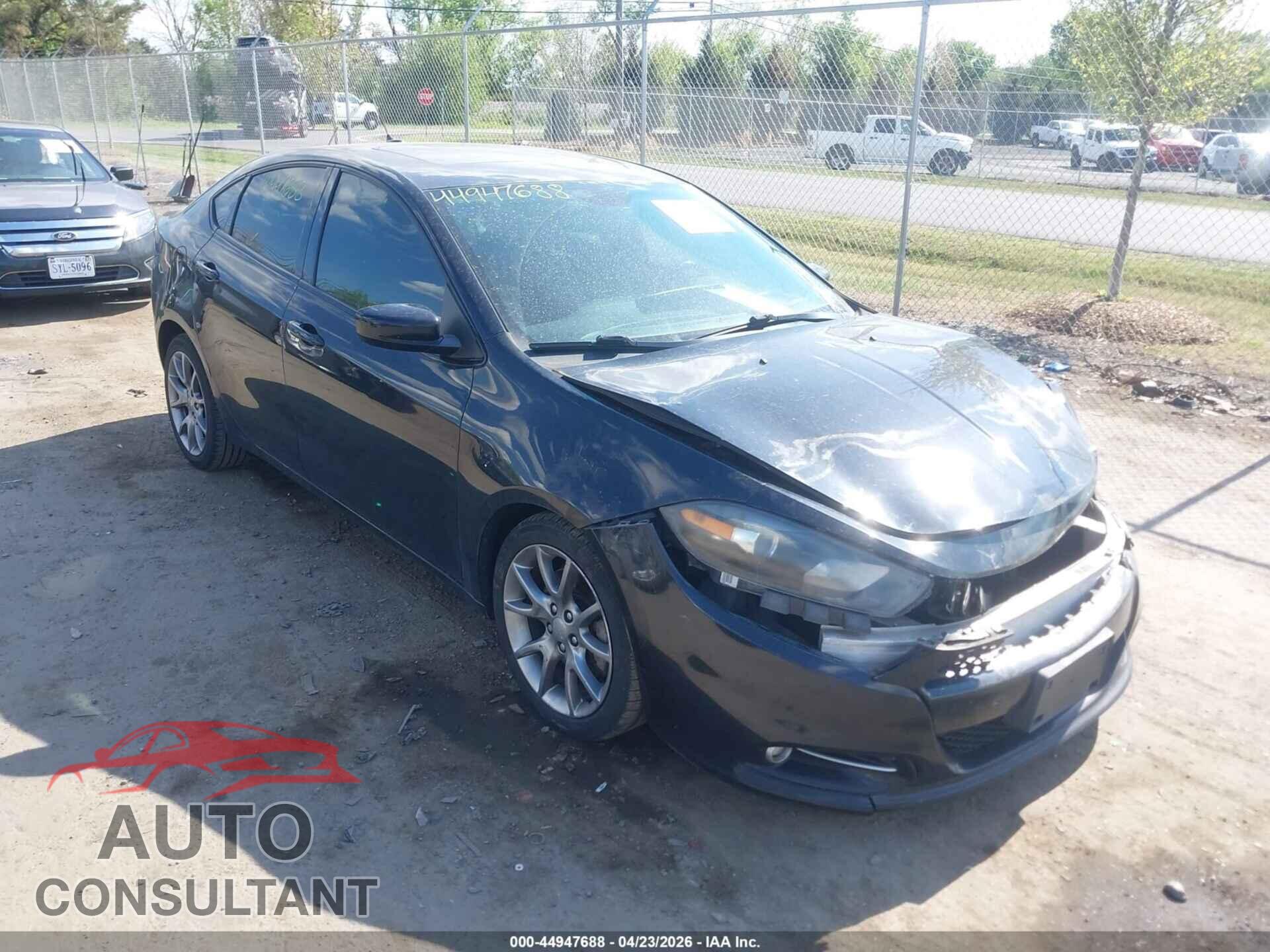 DODGE DART 2013 - 1C3CDFBA8DD335889