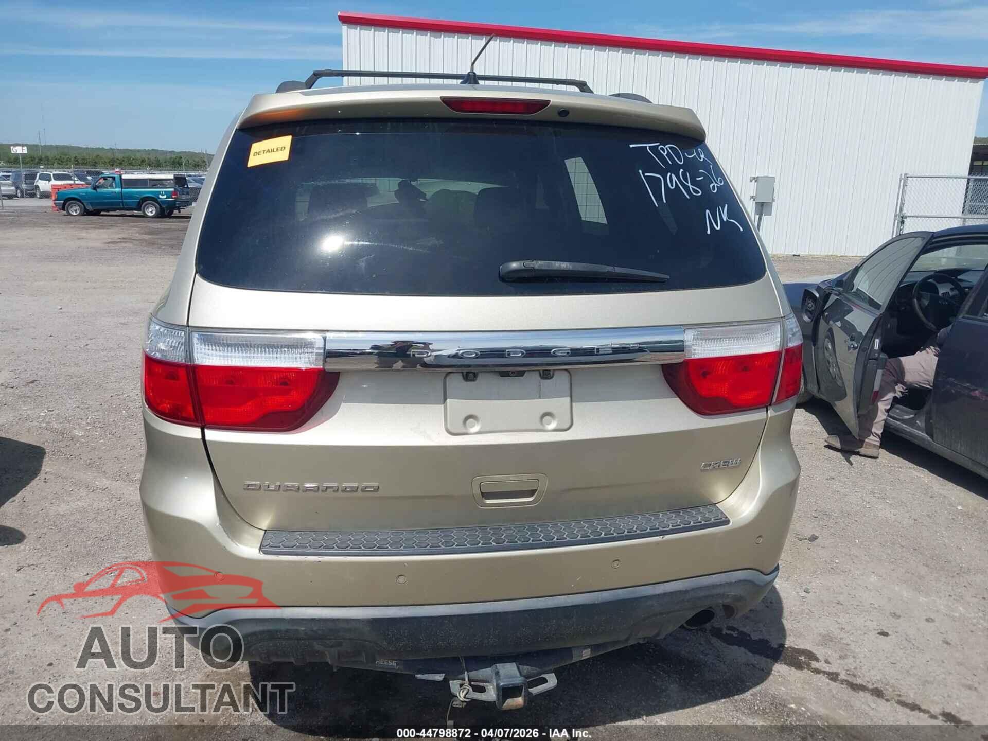 DODGE DURANGO 2011 - 1D4RD4GG5BC508779