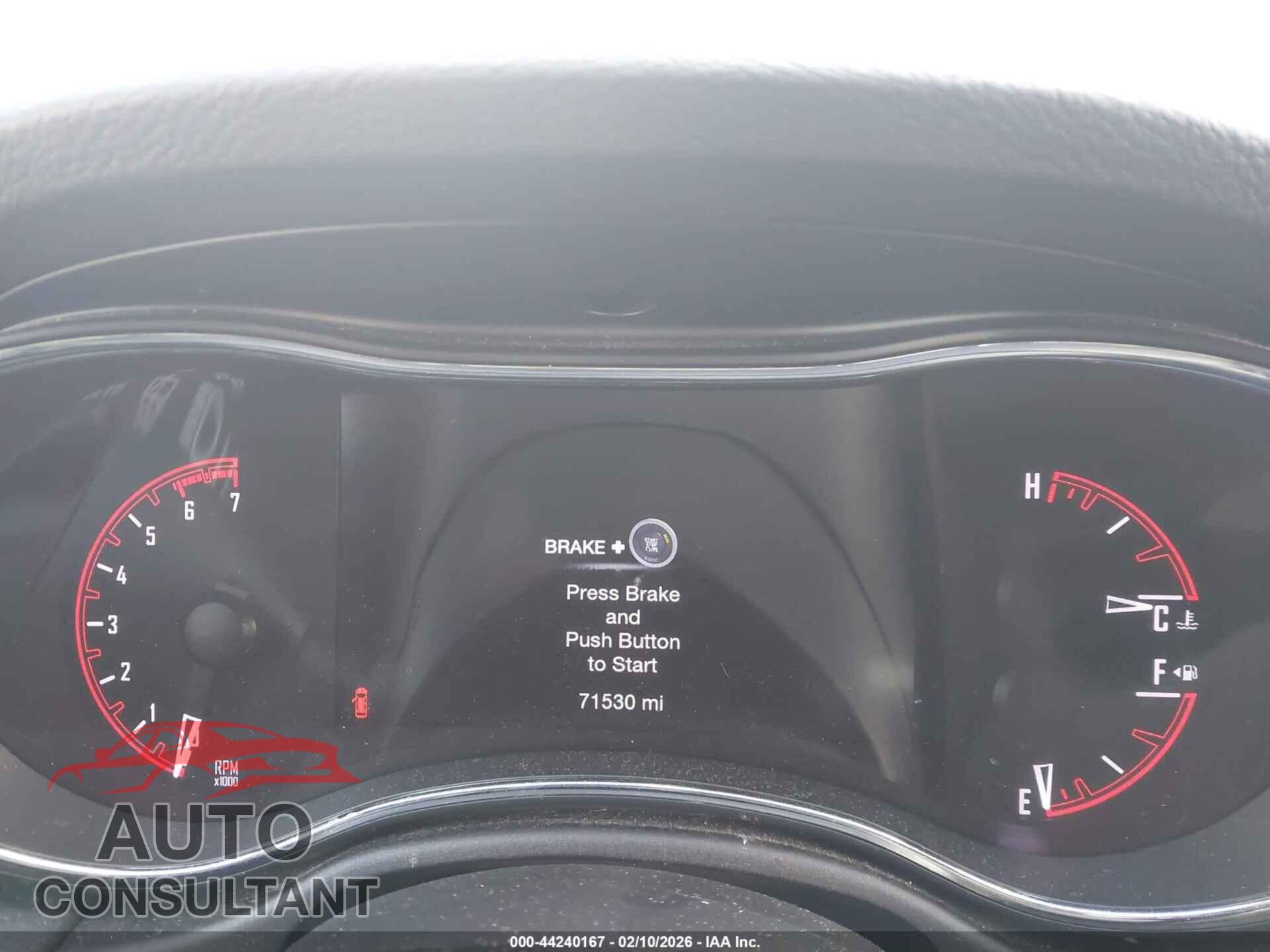 DODGE DURANGO 2017 - 1C4SDJCT0HC783310