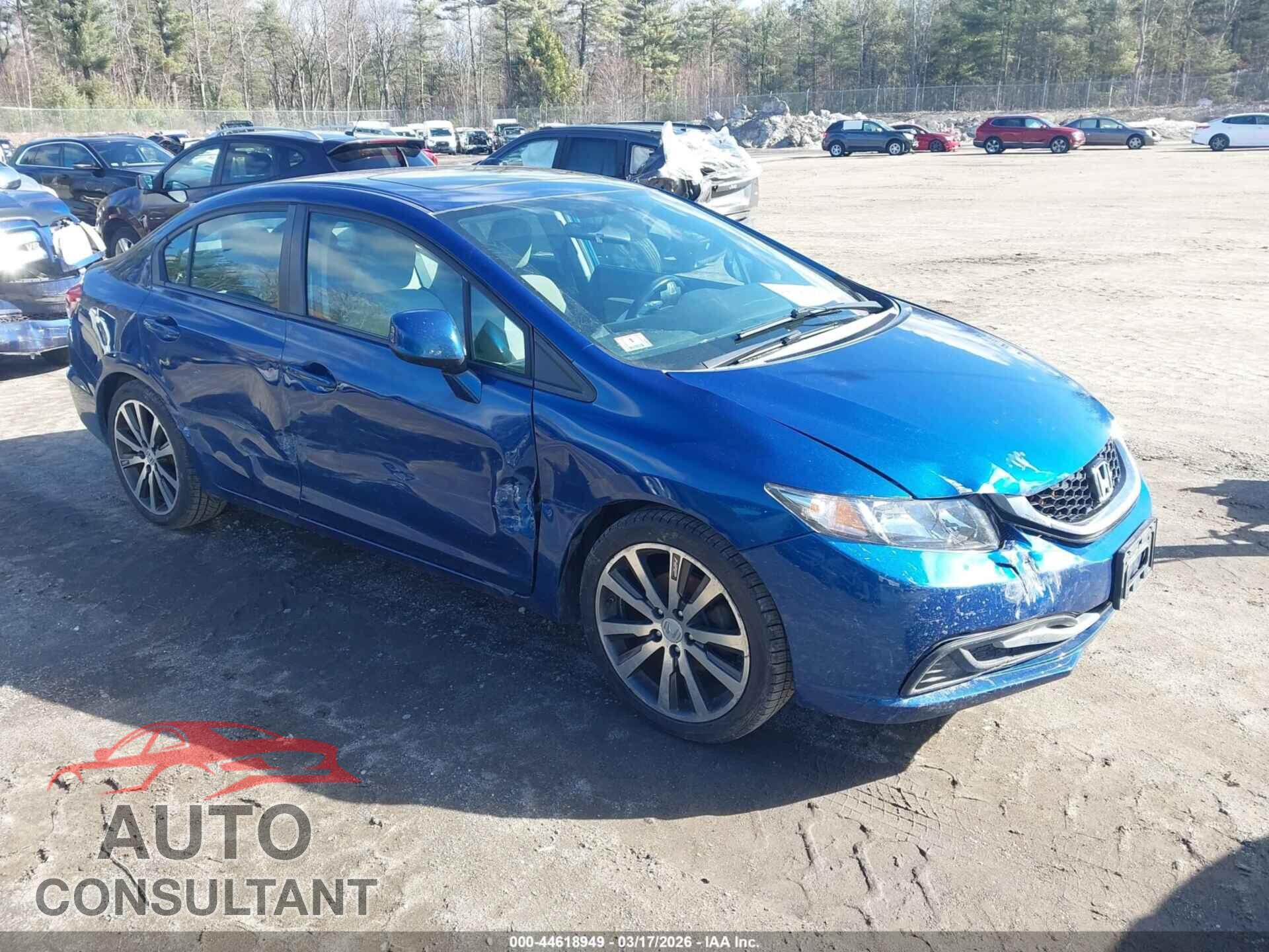 HONDA CIVIC 2013 - 19XFB2F85DE282940