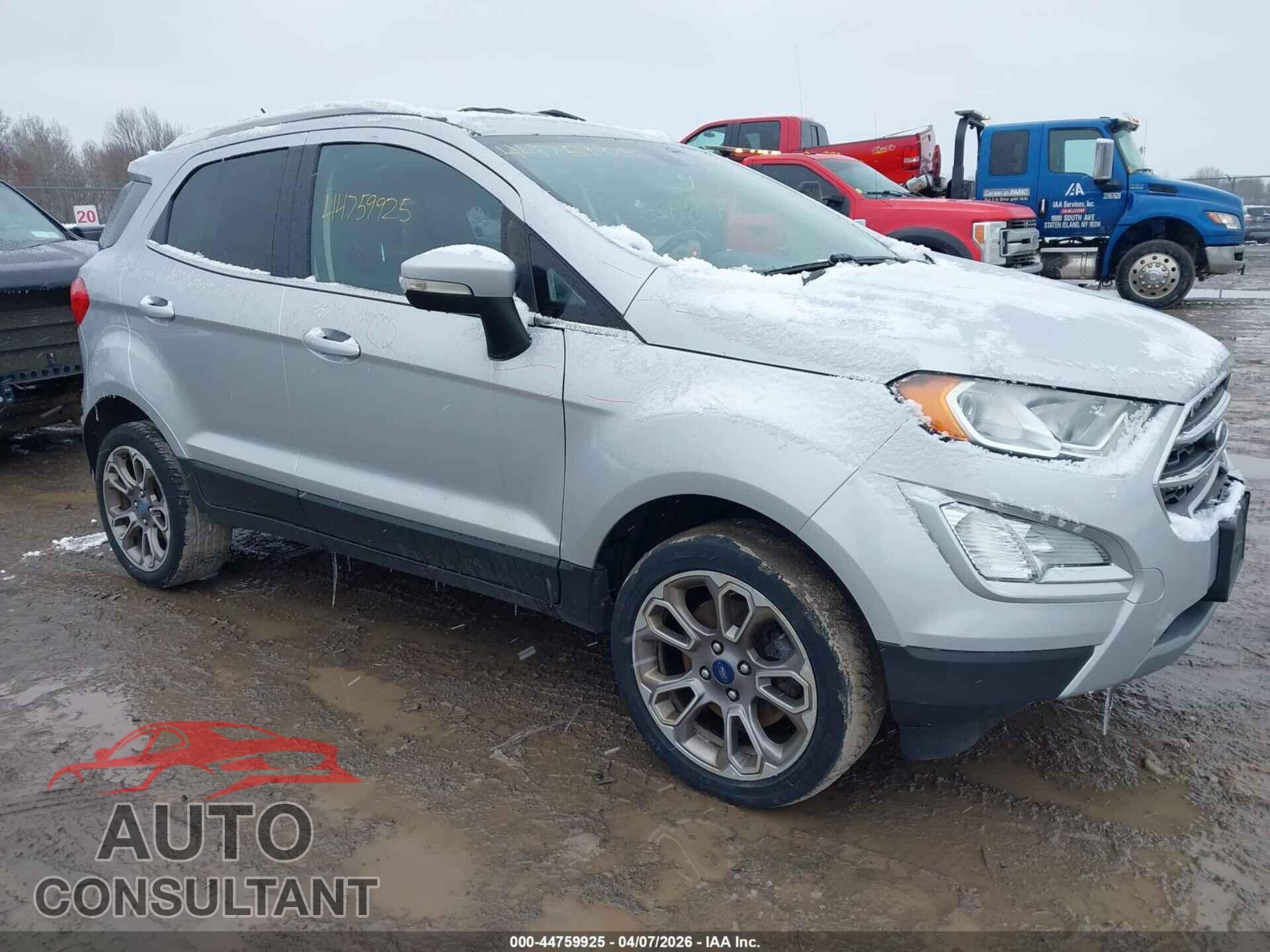 FORD ECOSPORT 2019 - MAJ6S3KL6KC294041