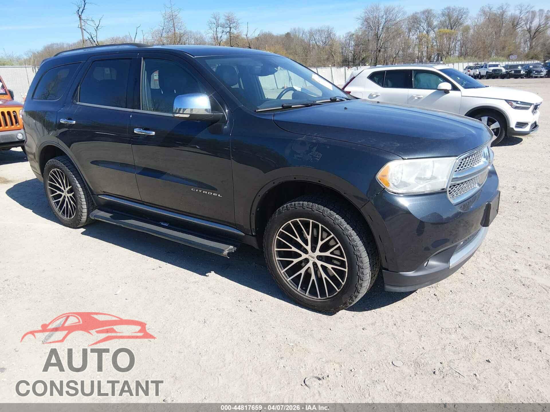 DODGE DURANGO 2012 - 1C4RDJEG7CC317154