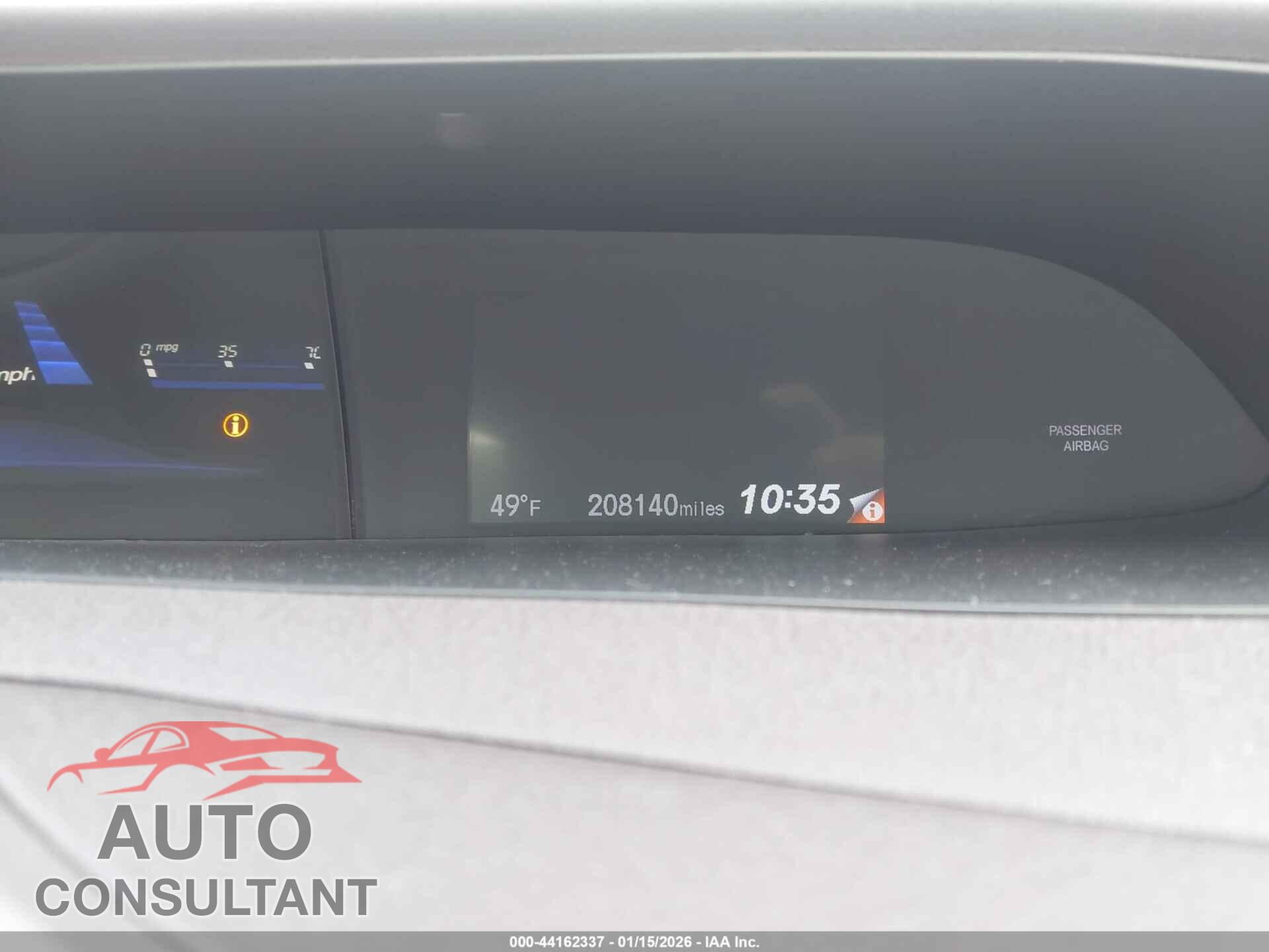 HONDA CIVIC 2012 - 19XFB2F8XCE335341