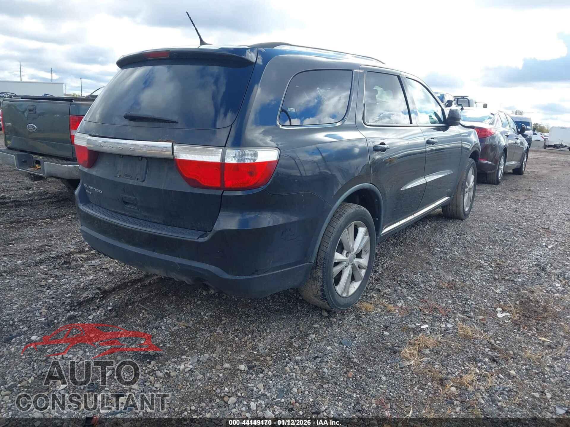 DODGE DURANGO 2012 - 1C4RDJAG7CC104307