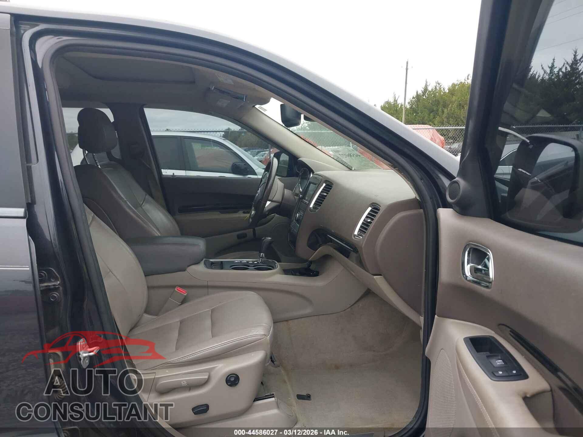 DODGE DURANGO 2012 - 1C4RDHDG5CC266845