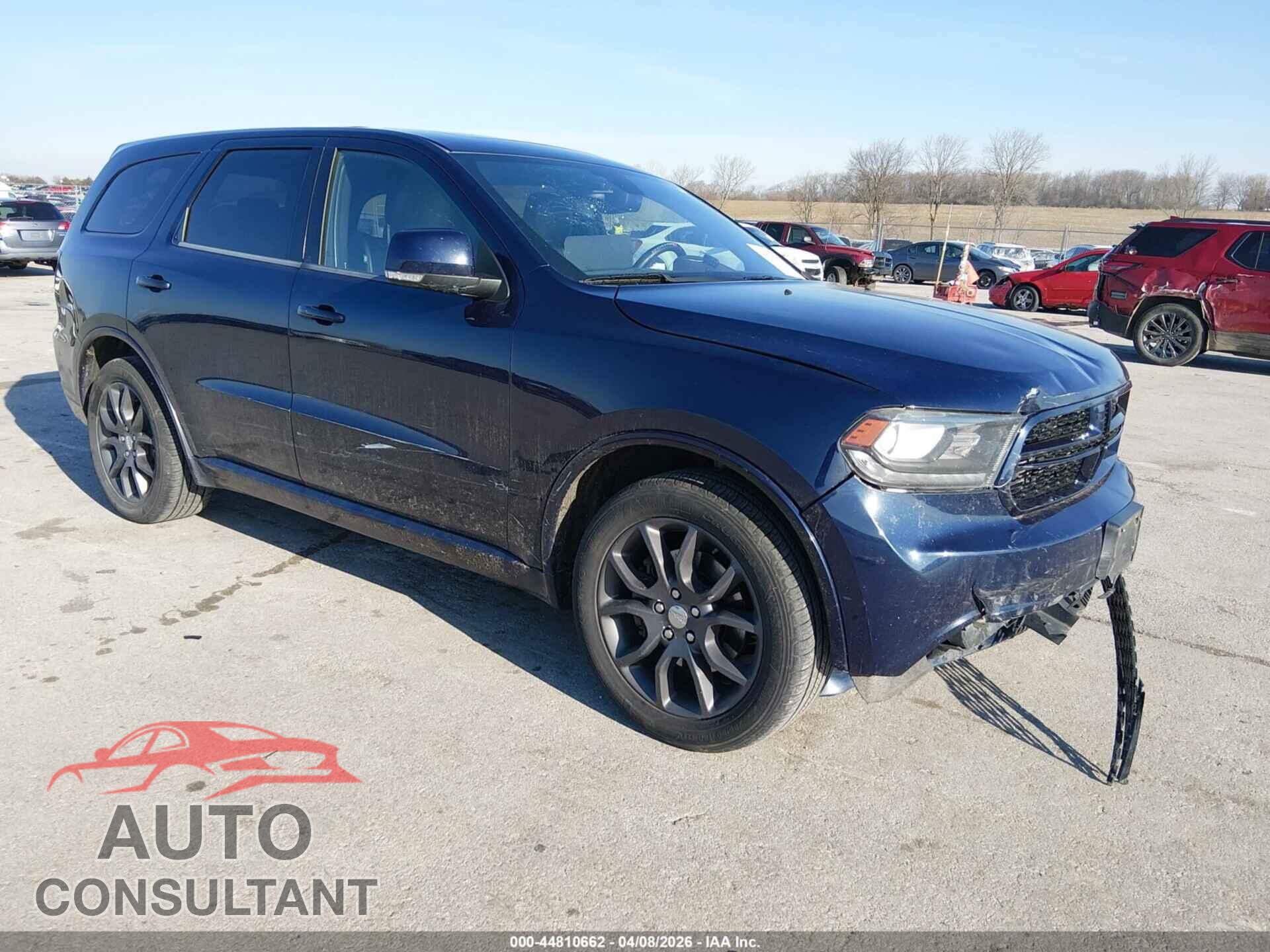 DODGE DURANGO 2017 - 1C4SDJCT2HC828148