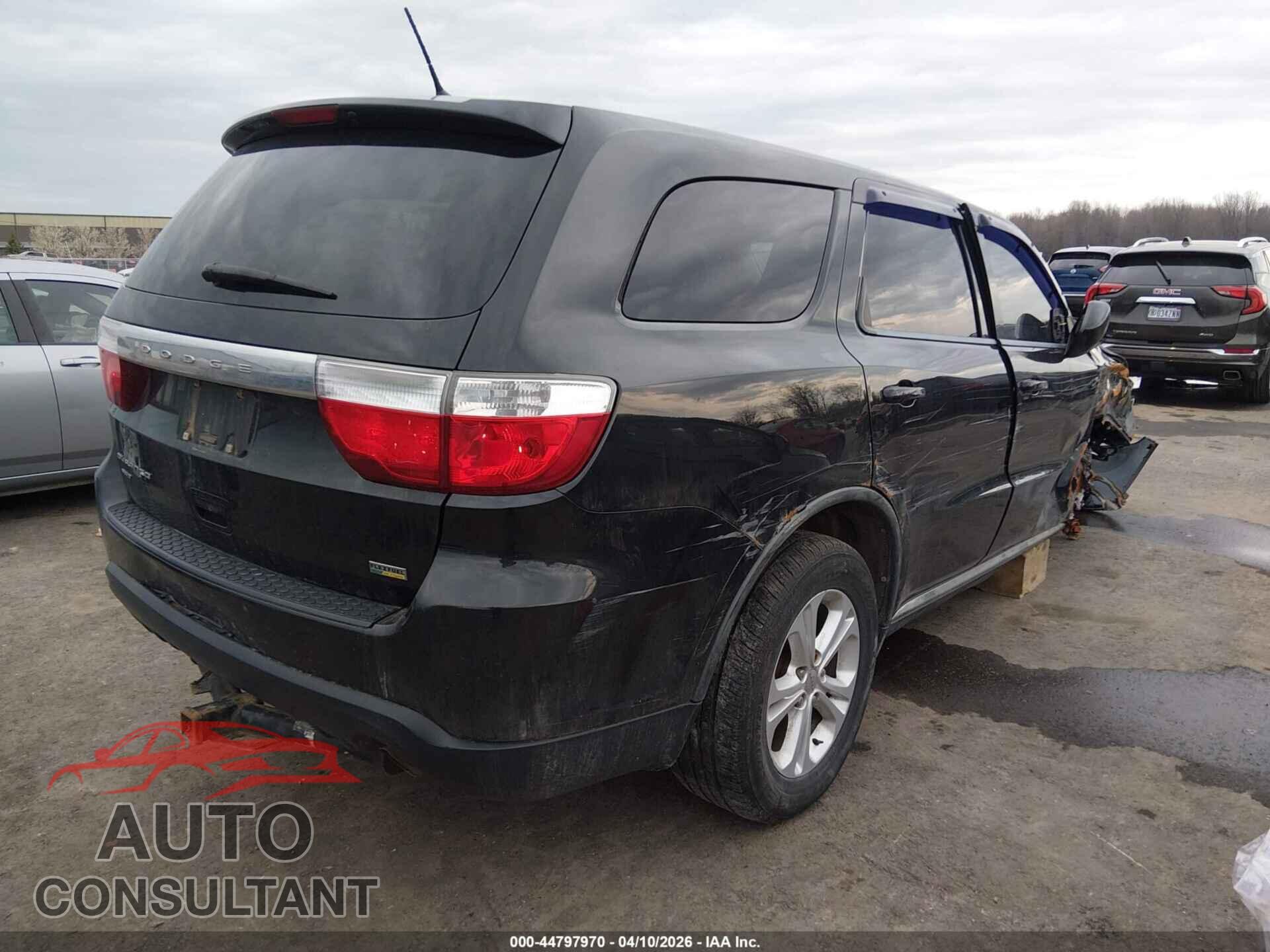 DODGE DURANGO 2012 - 1C4RDJAG8CC104235