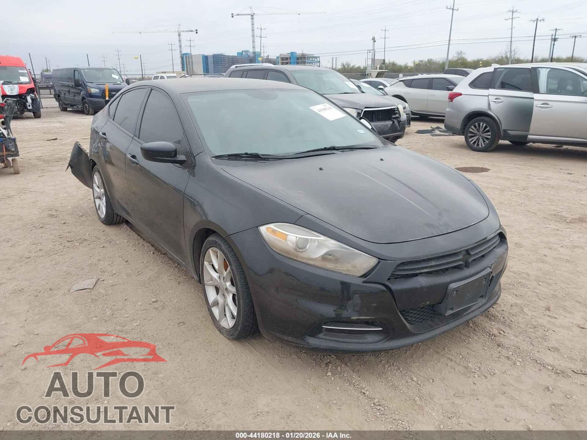 DODGE DART 2013 - 1C3CDFBA7DD141855