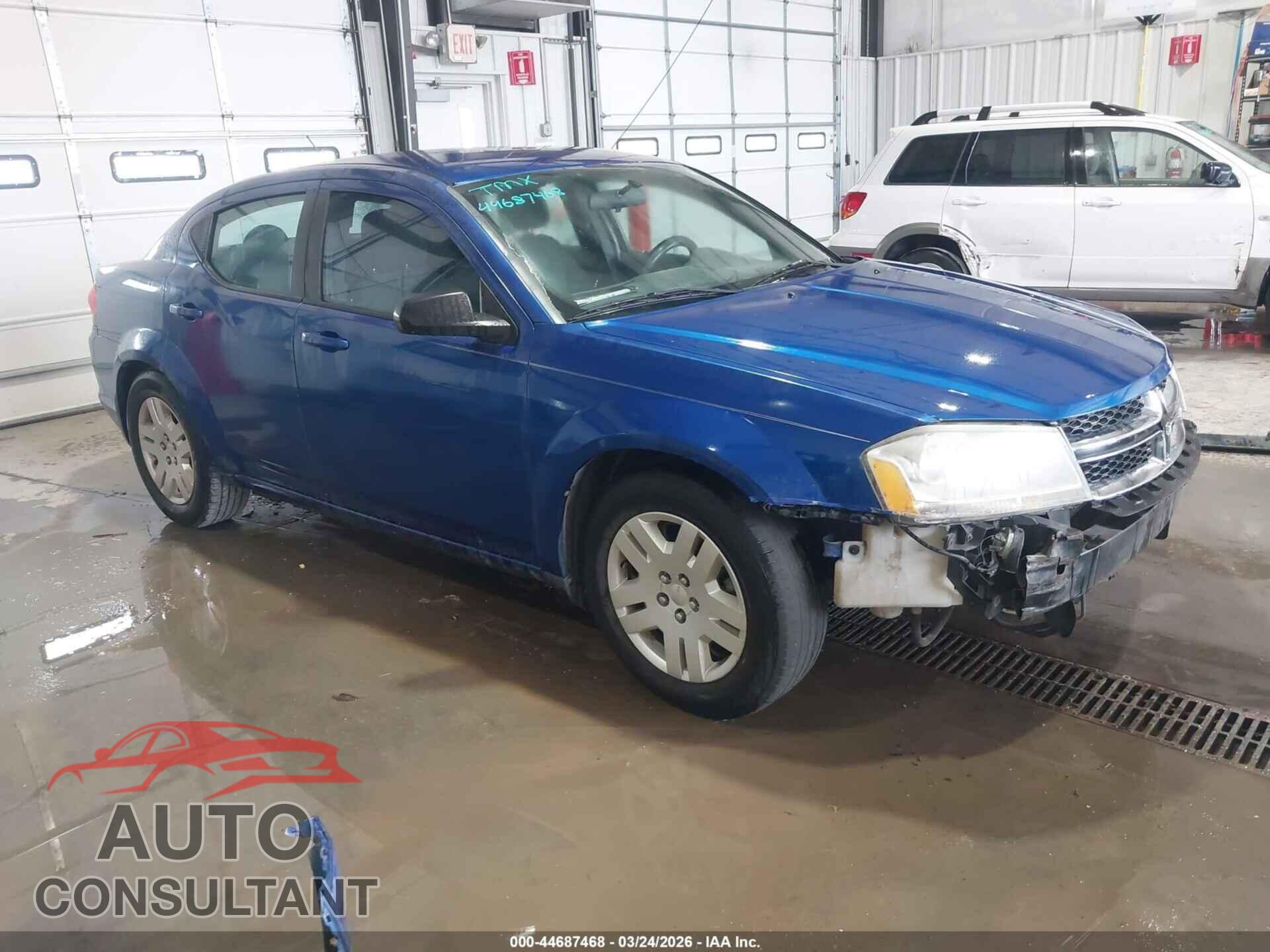 DODGE AVENGER 2013 - 1C3CDZAB1DN502986