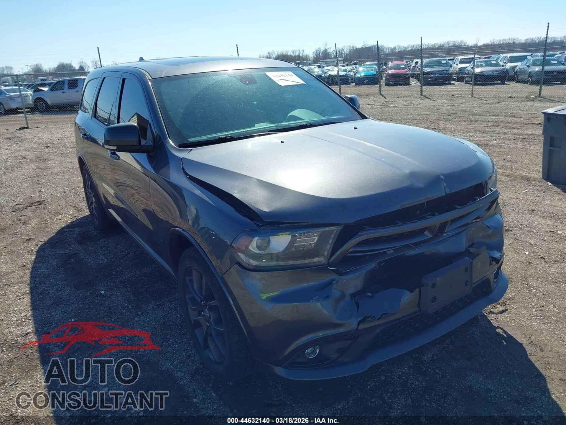 DODGE DURANGO 2017 - 1C4SDJCT8HC796046