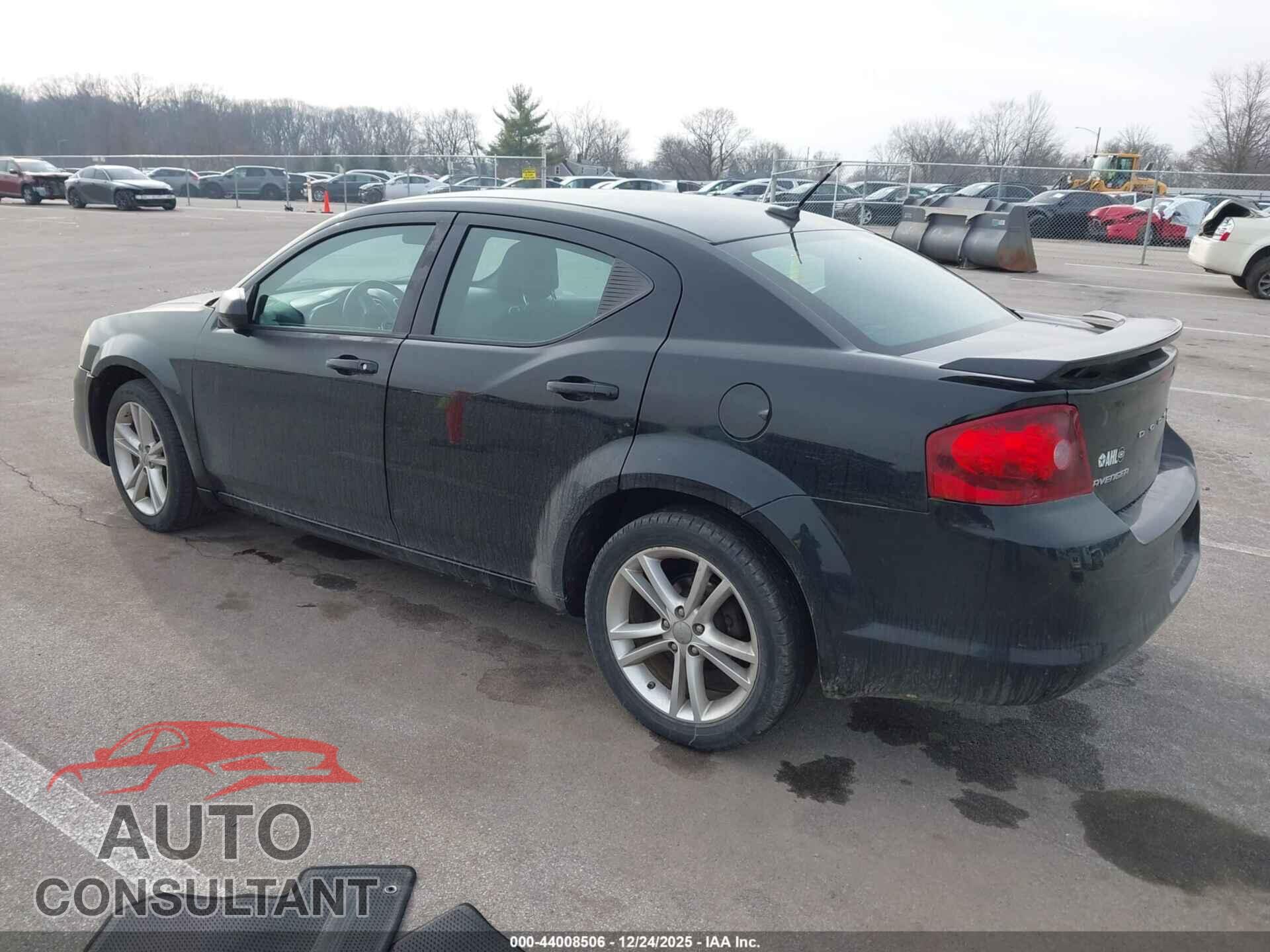 DODGE AVENGER 2013 - 1C3CDZCB7DN507882