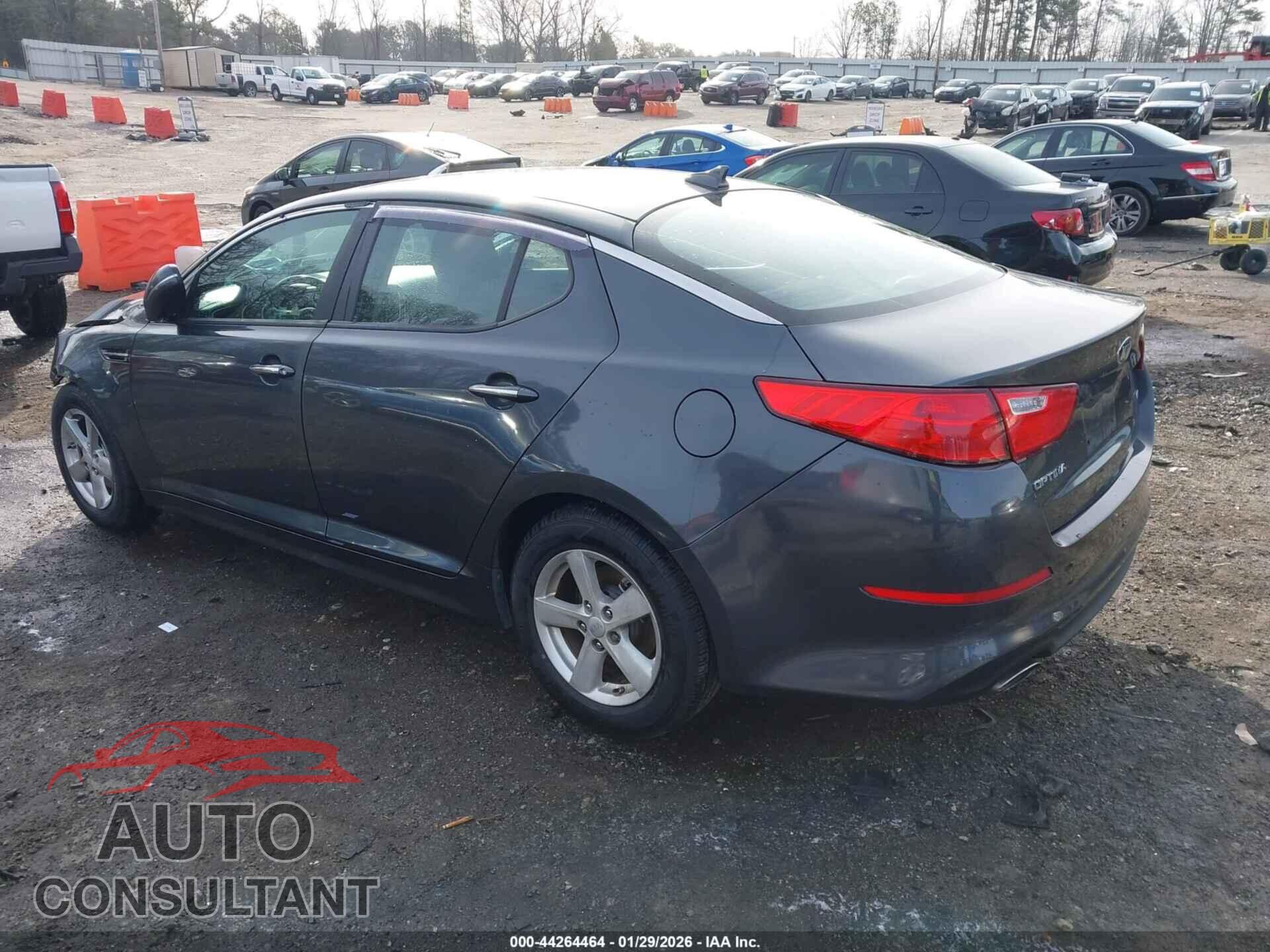 KIA OPTIMA 2015 - KNAGM4A74F5633714