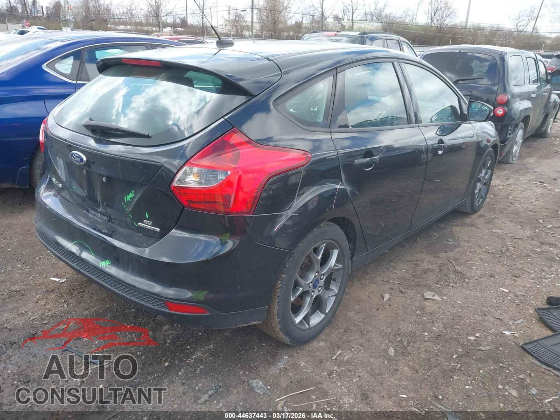 FORD FOCUS 2013 - 1FADP3K27DL156947