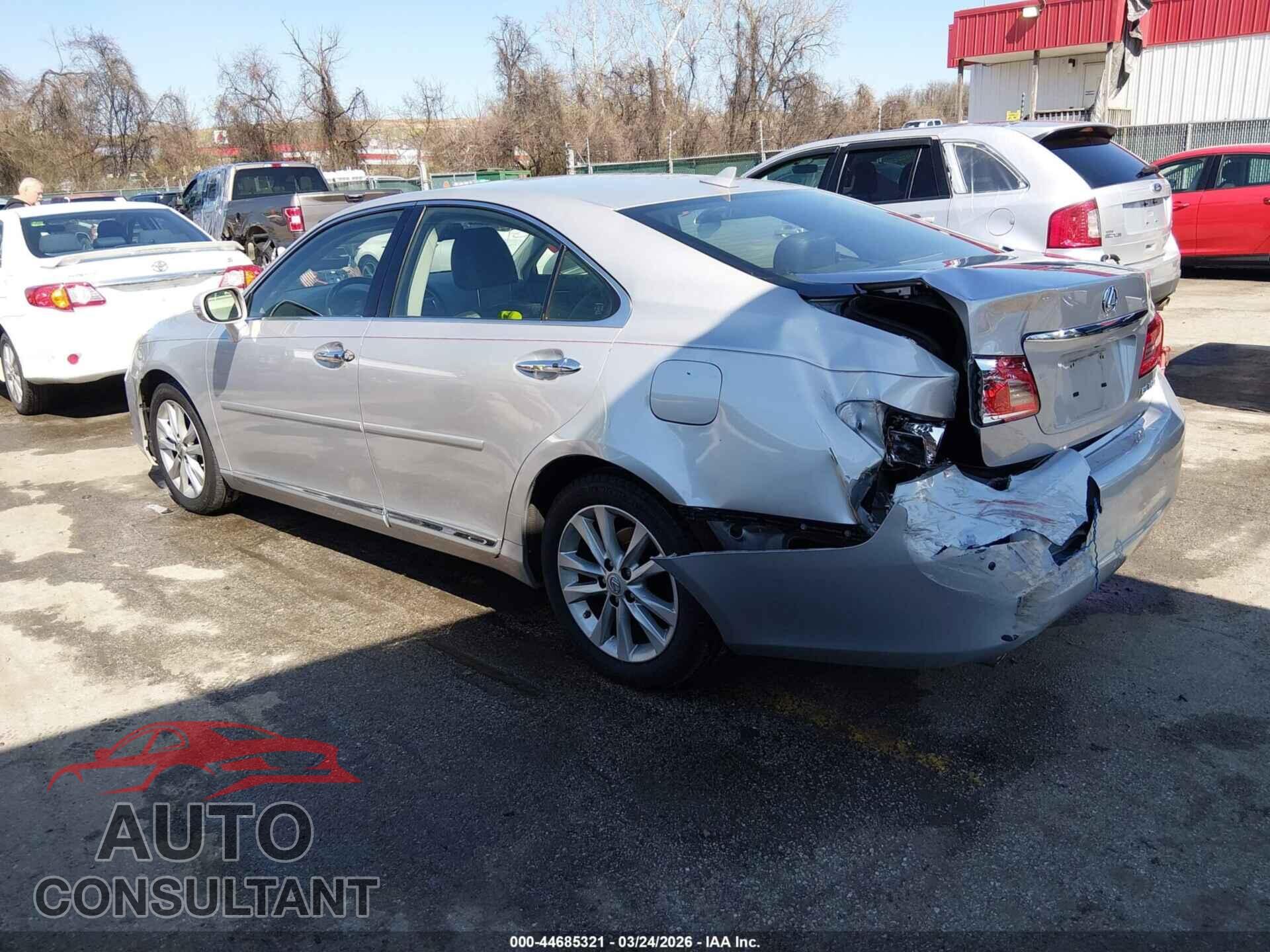 LEXUS ES 350 2012 - JTHBK1EG3C2496319