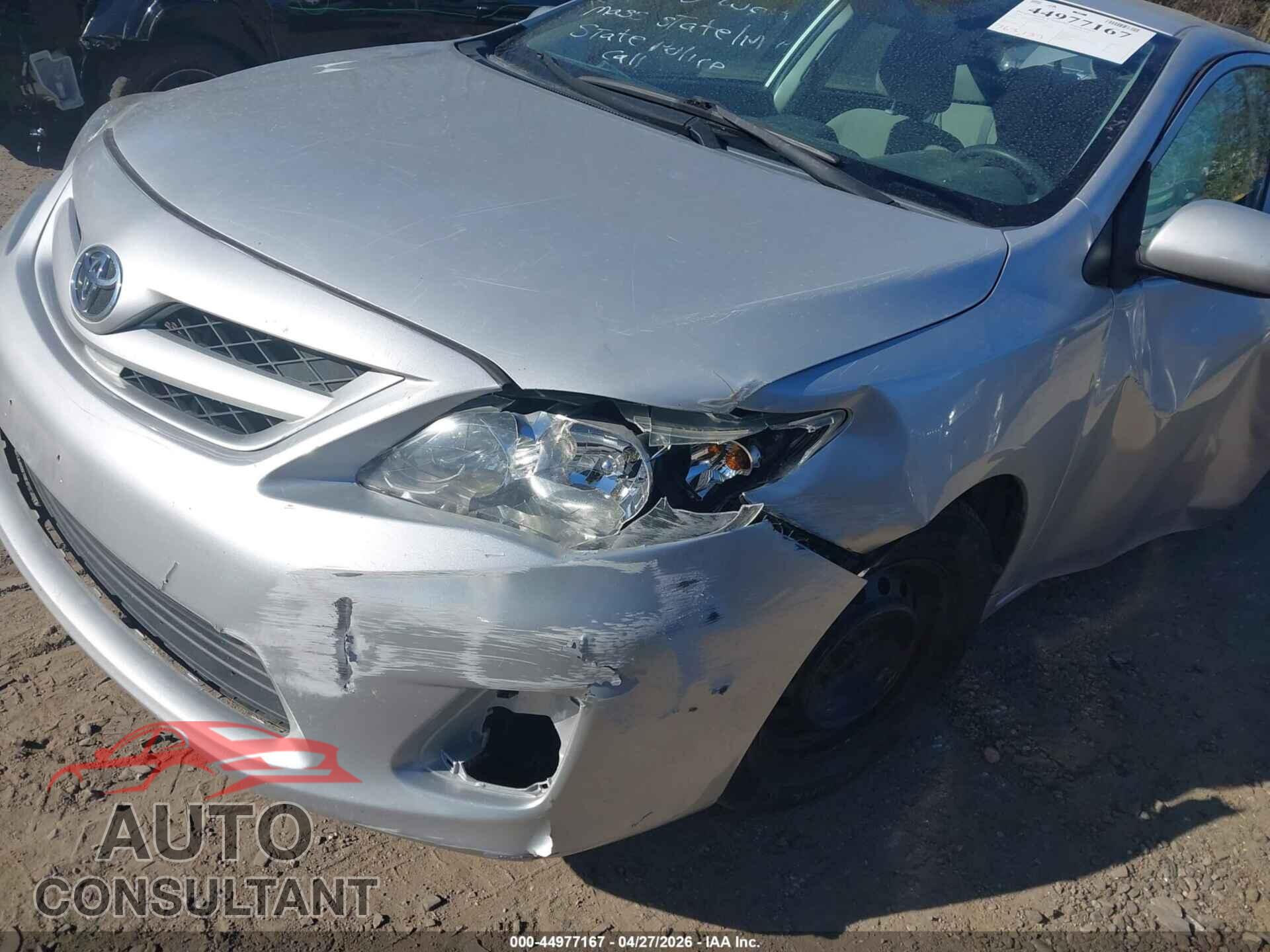 TOYOTA COROLLA 2013 - 2T1BU4EE8DC007749