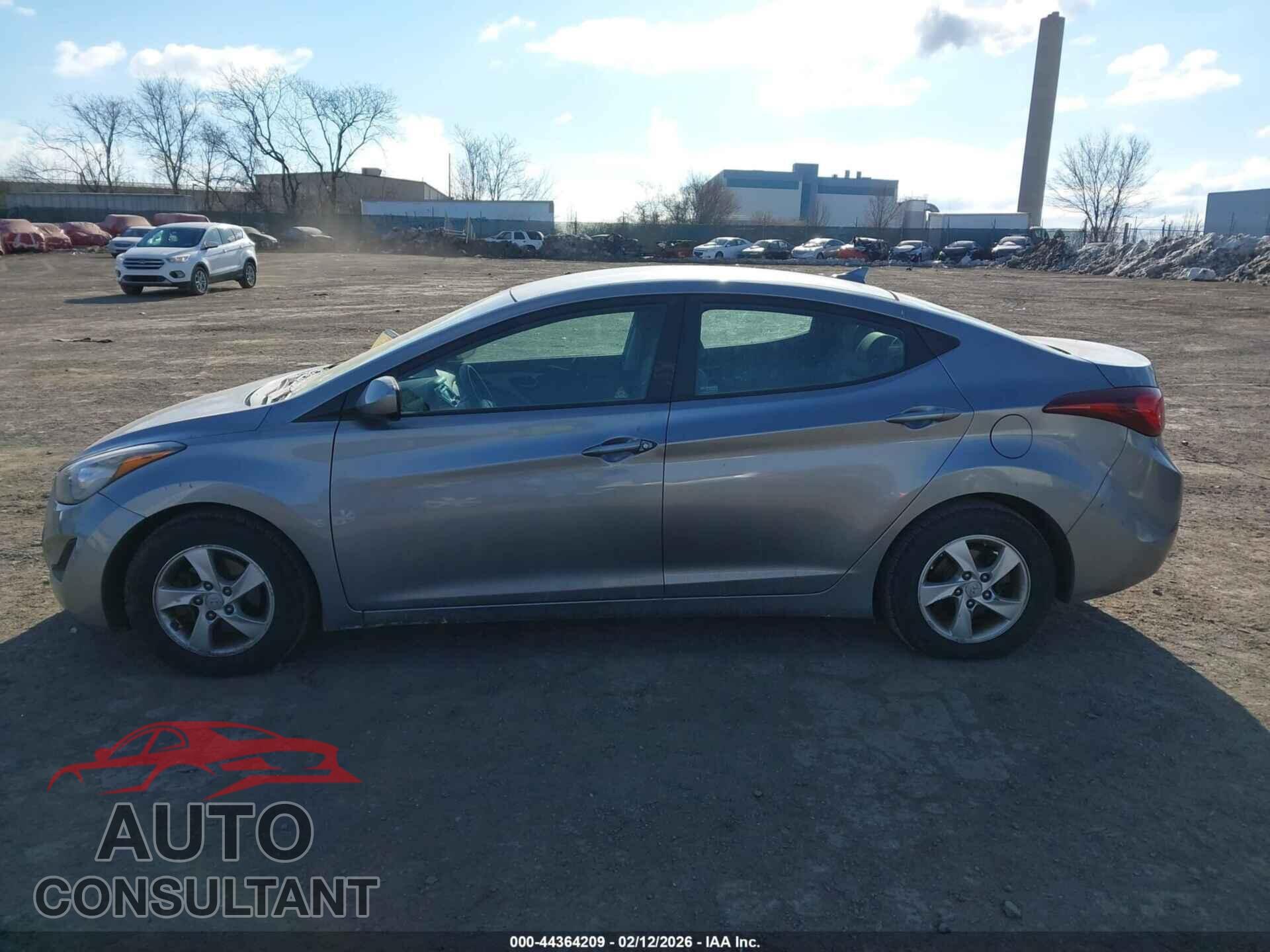 HYUNDAI ELANTRA 2014 - KMHDH4AE2EU090050