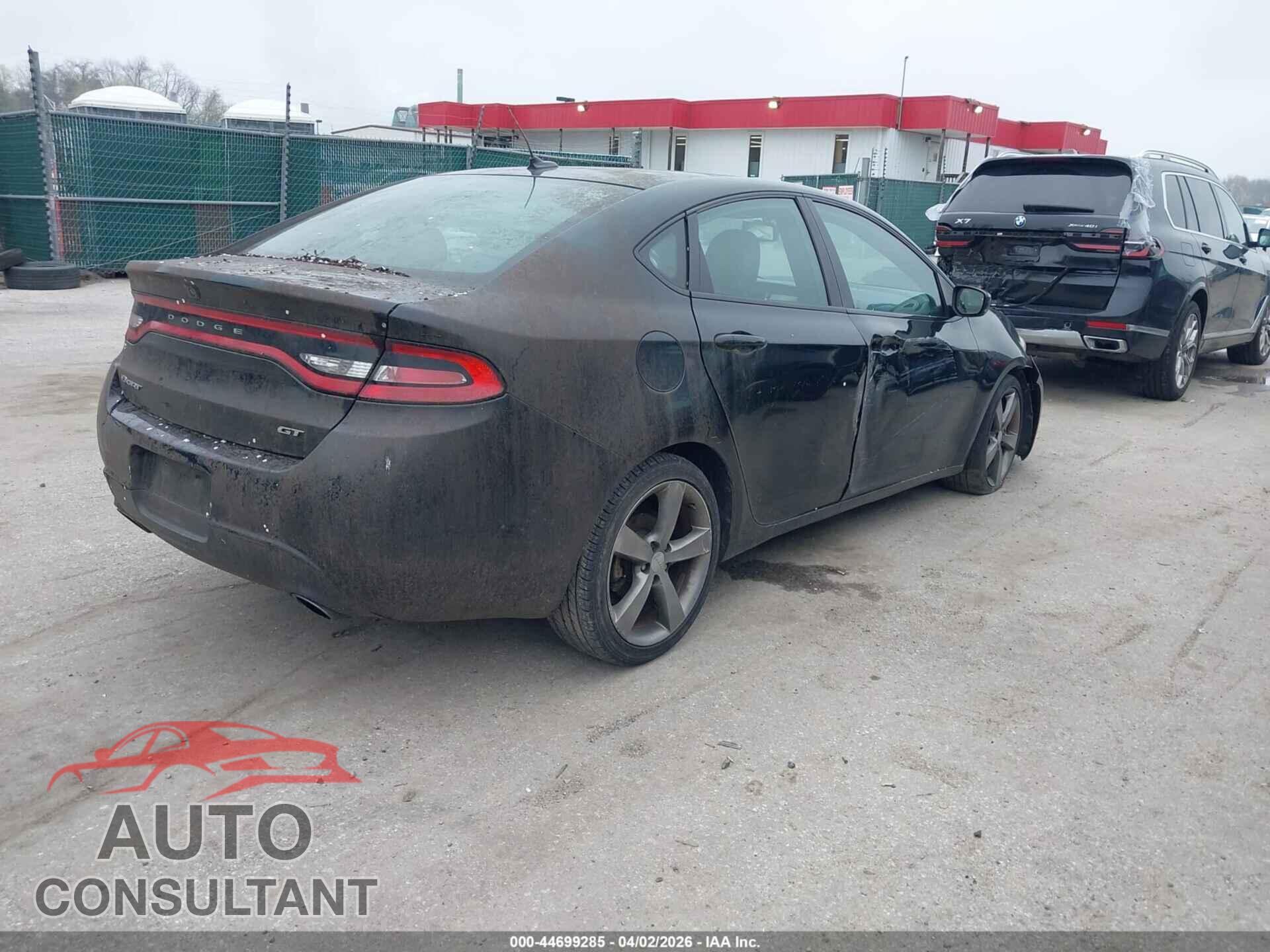 DODGE DART 2013 - 1C3CDFCB5DD325697