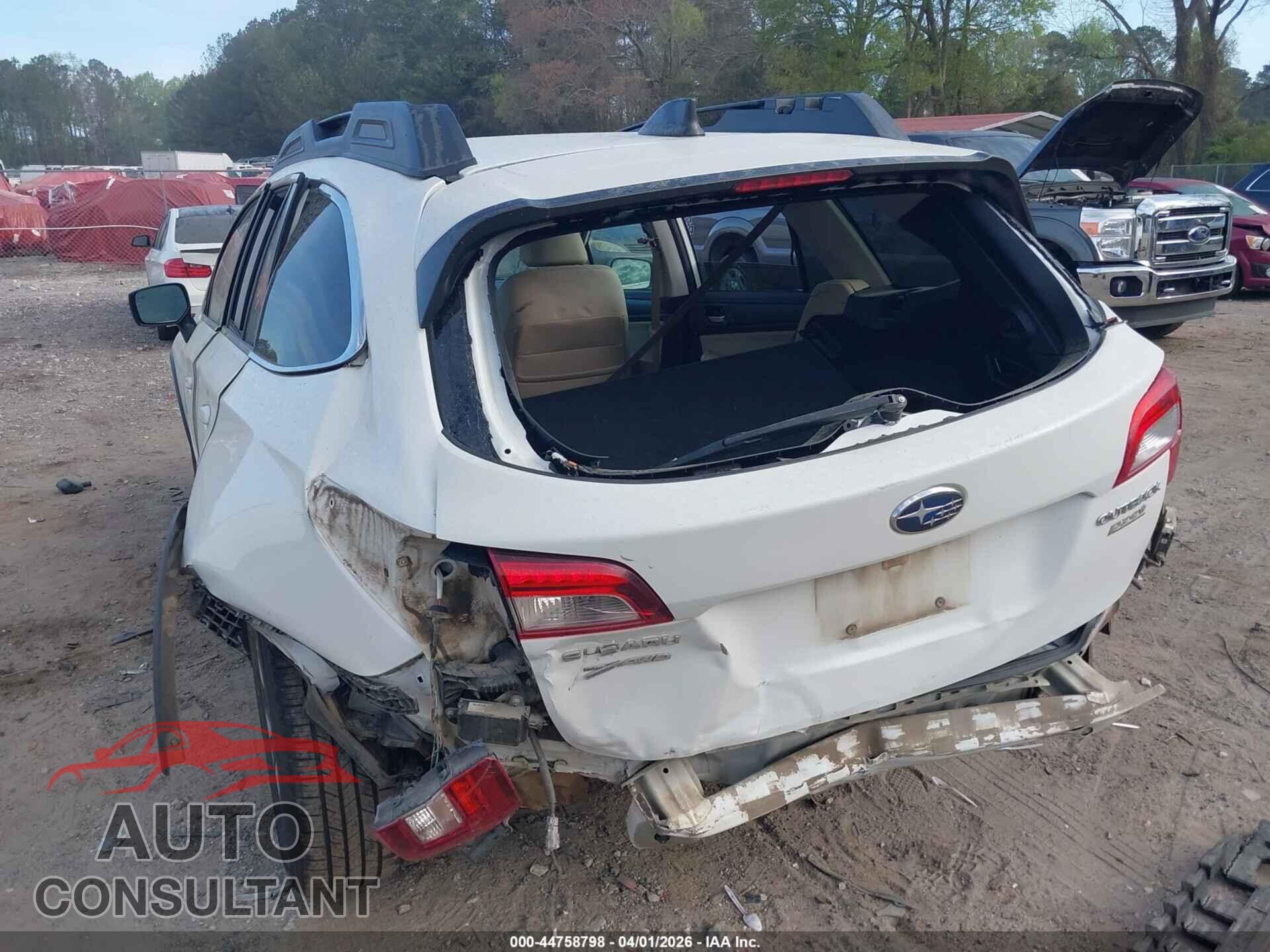 SUBARU OUTBACK 2017 - 4S4BSANC3H3367931