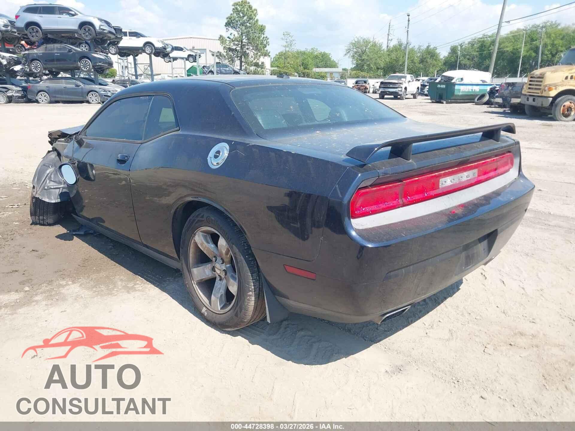 DODGE CHALLENGER 2012 - 2C3CDYAG1CH157956