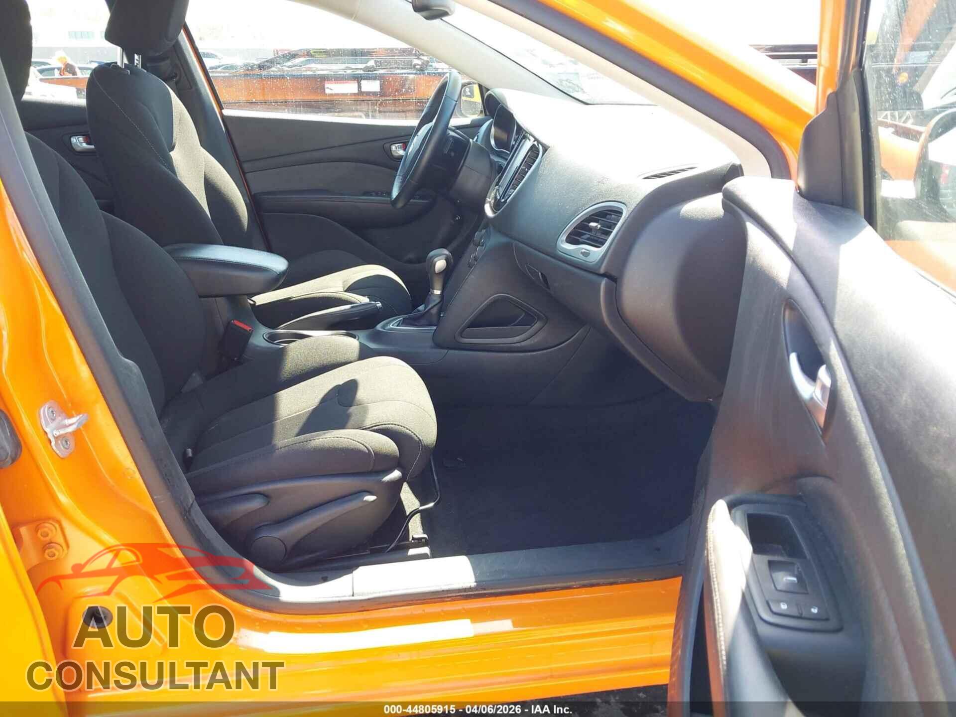 DODGE DART 2013 - 1C3CDFBA6DD315592