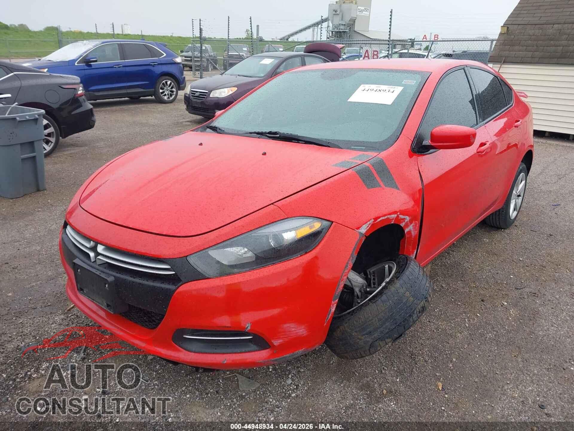 DODGE DART 2016 - 1C3CDFBB4GD764167