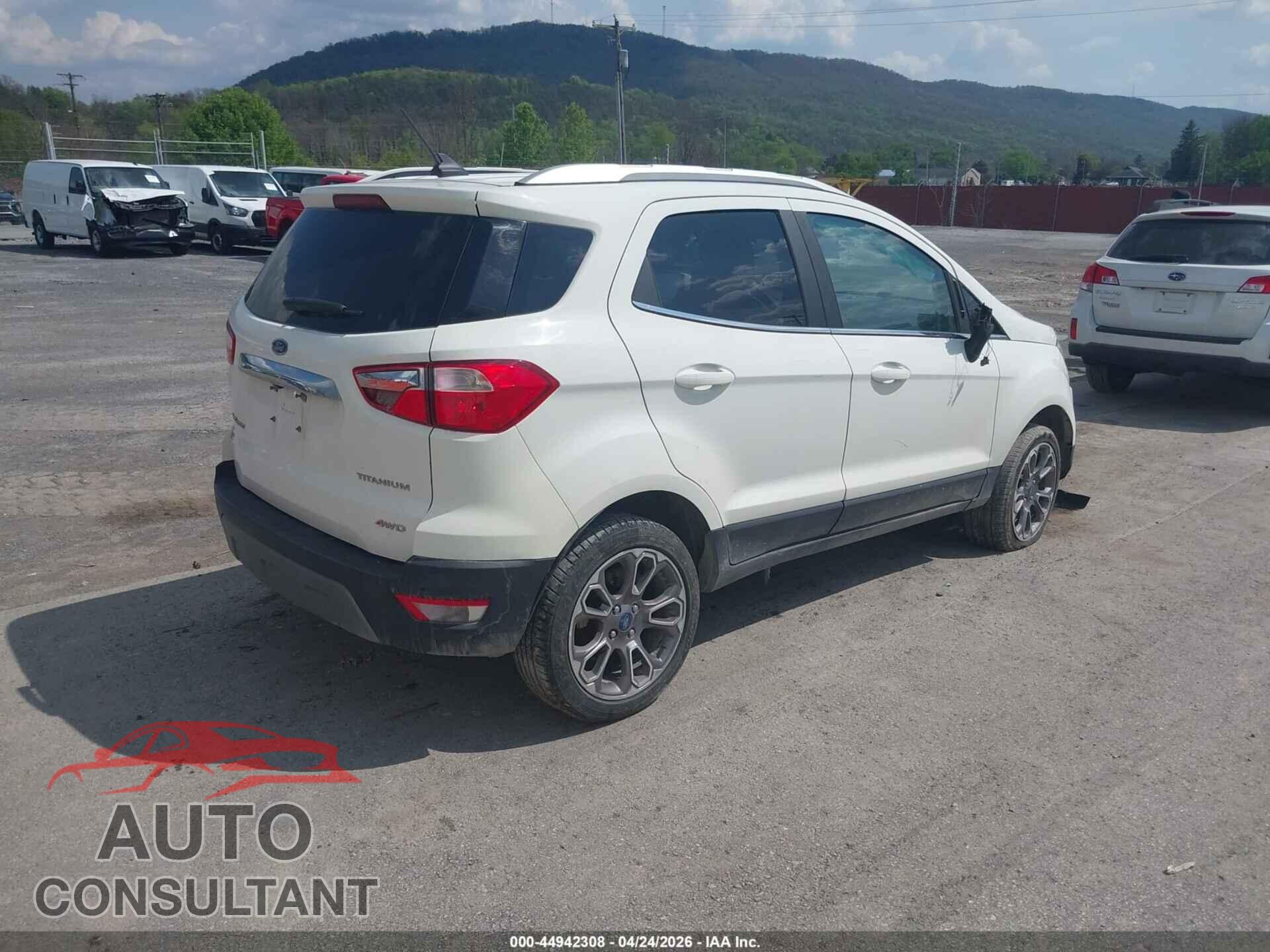 FORD ECOSPORT 2019 - MAJ6S3KL8KC260229