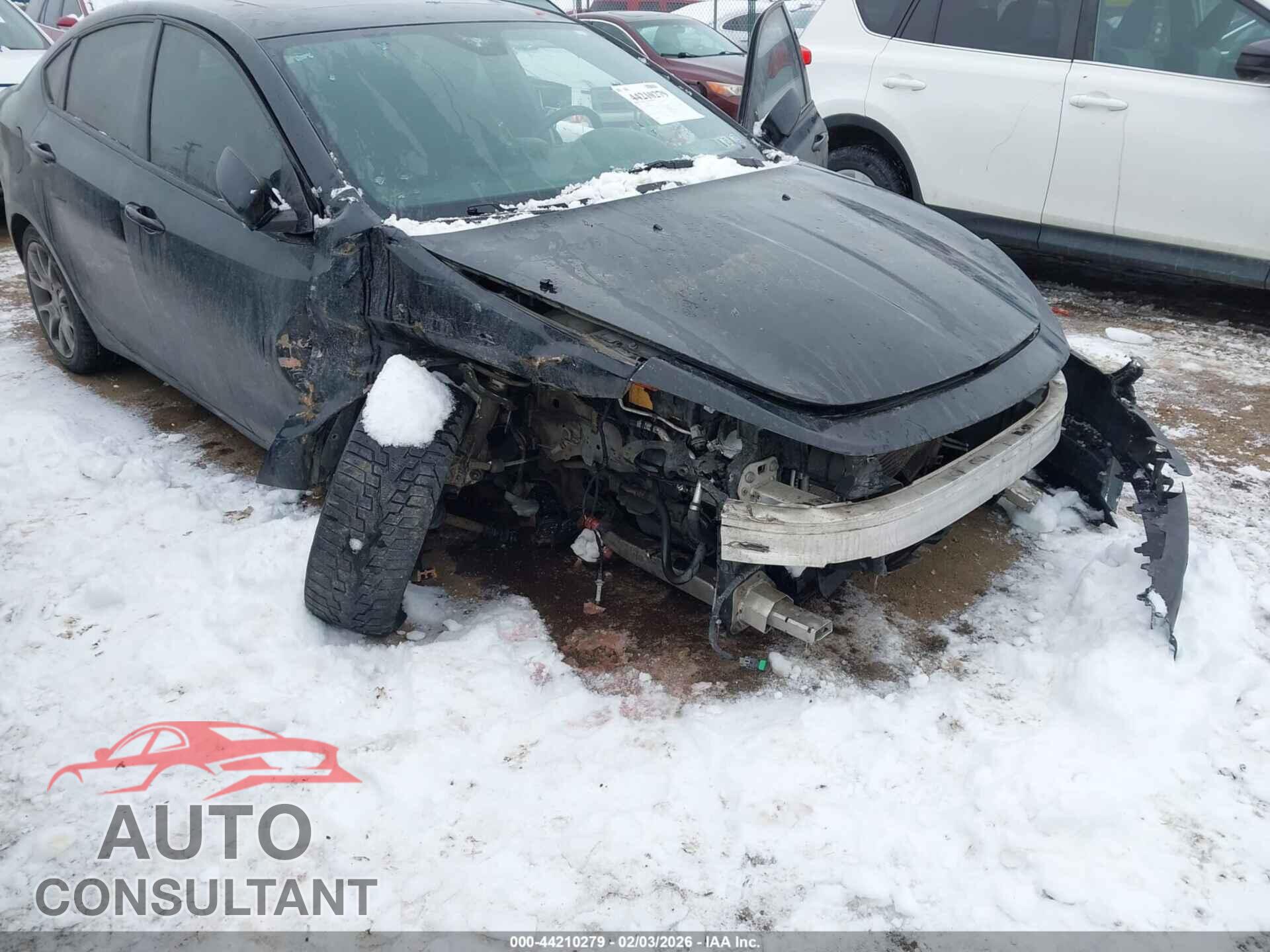 DODGE DART 2015 - 1C3CDFBB4FD205135