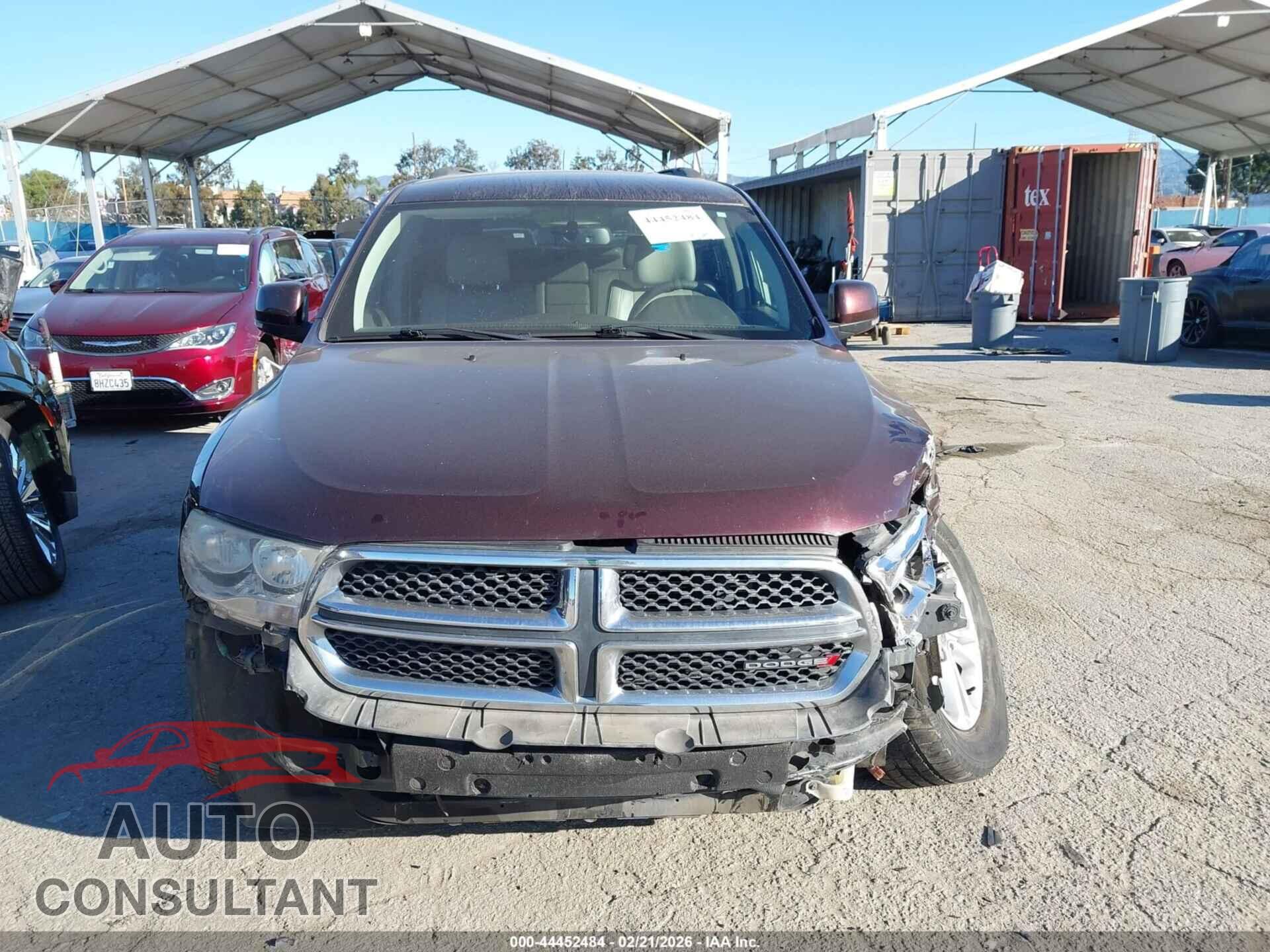 DODGE DURANGO 2012 - 1C4RDHDG6CC308374