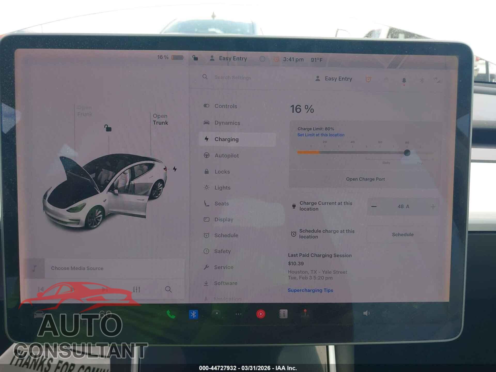 TESLA MODEL 3 2019 - 5YJ3E1EB2KF423164