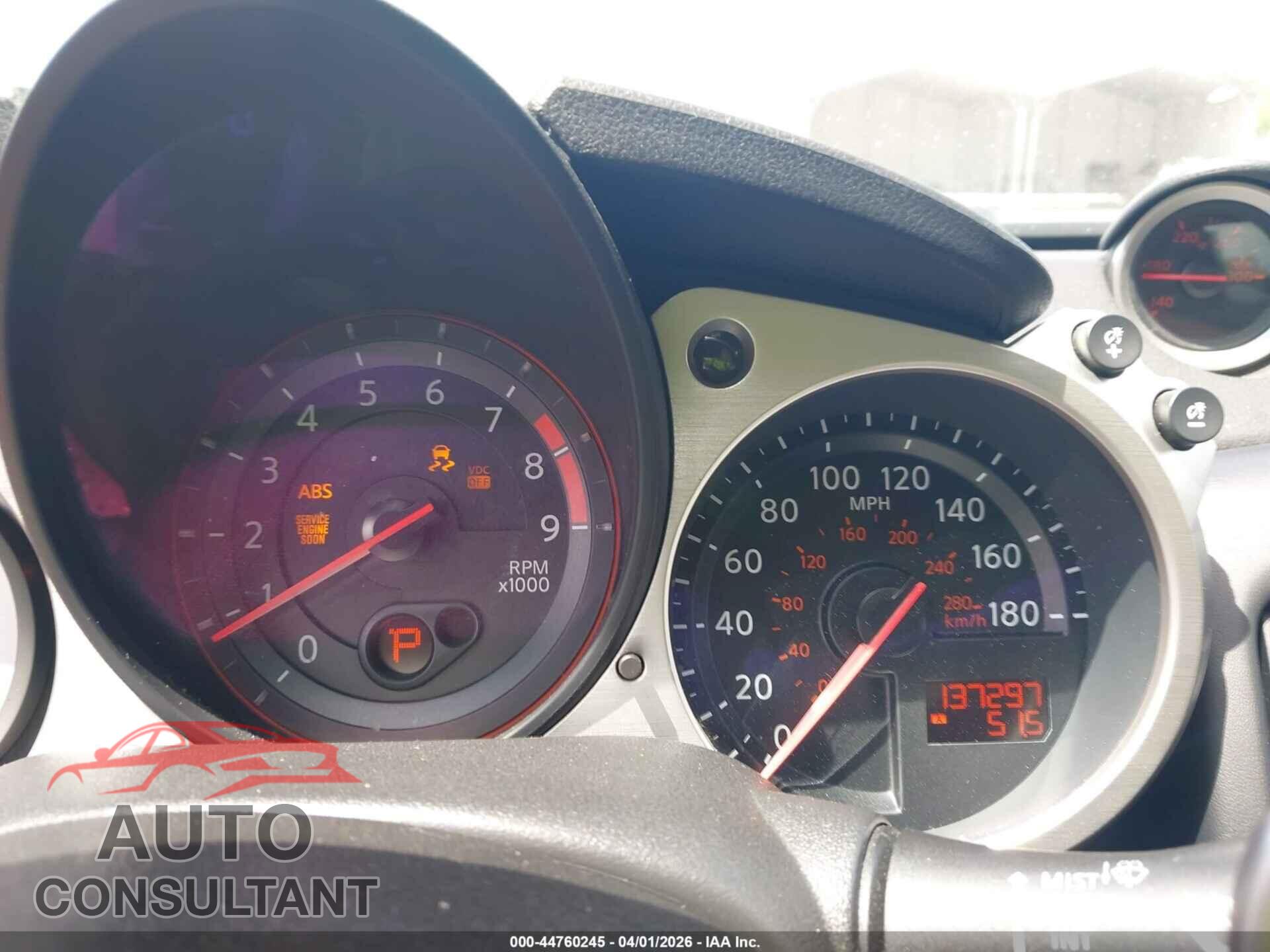 NISSAN 370Z 2010 - JN1AZ4FH3AM302829