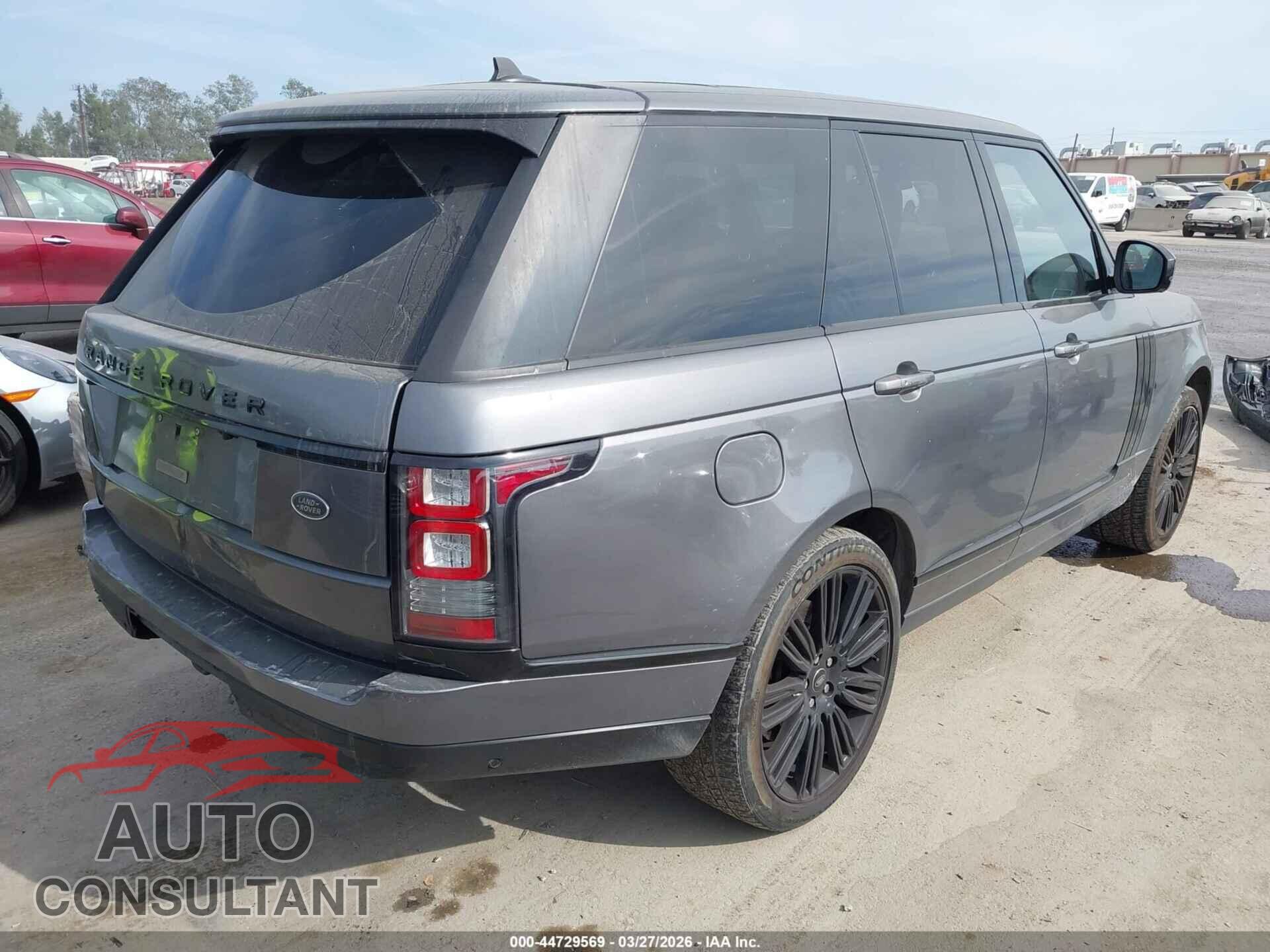 LAND ROVER RANGE ROVER 2016 - SALGS2EF3GA305572