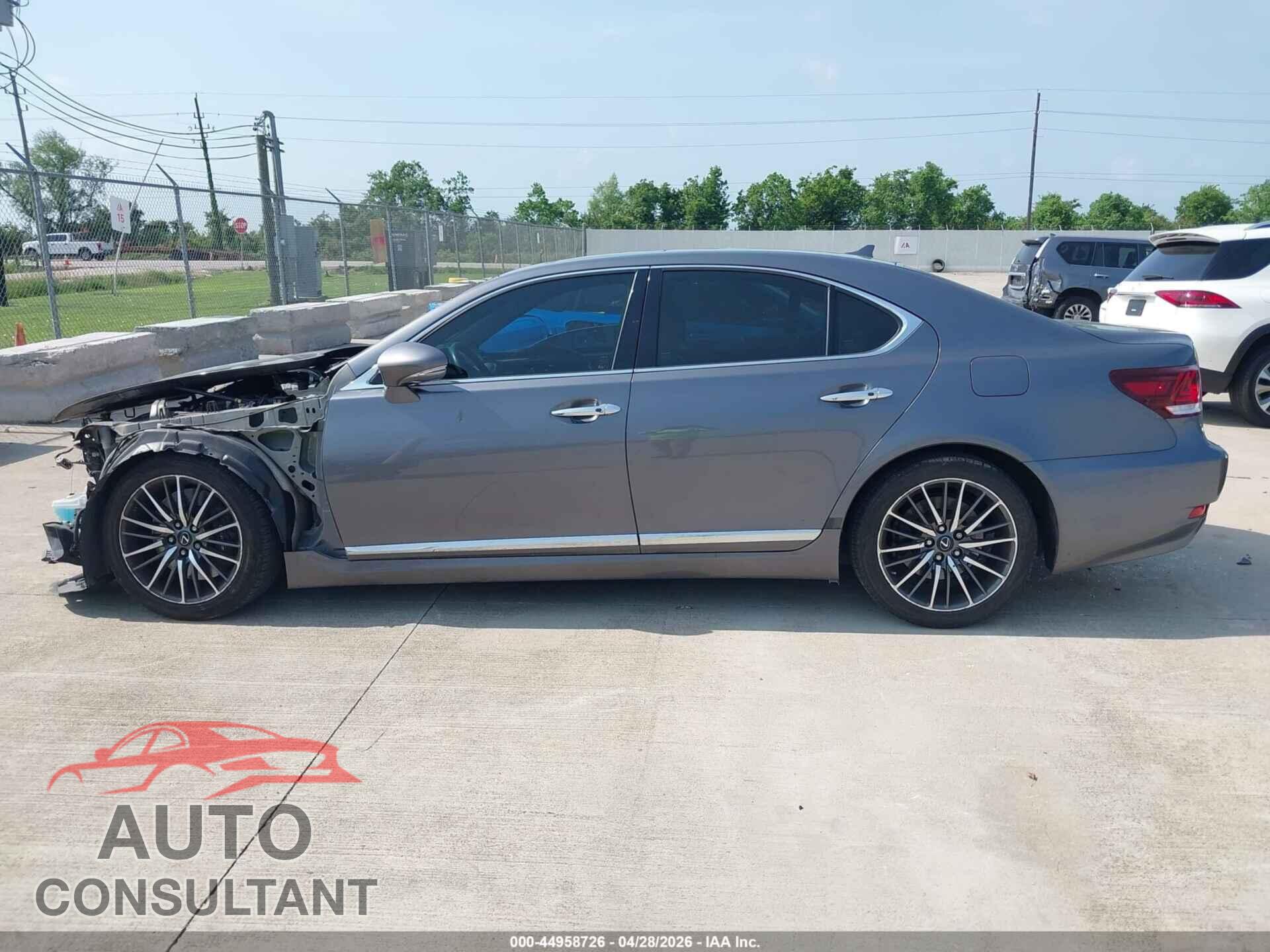 LEXUS LS 460 2013 - JTHBL5EF8D5122848