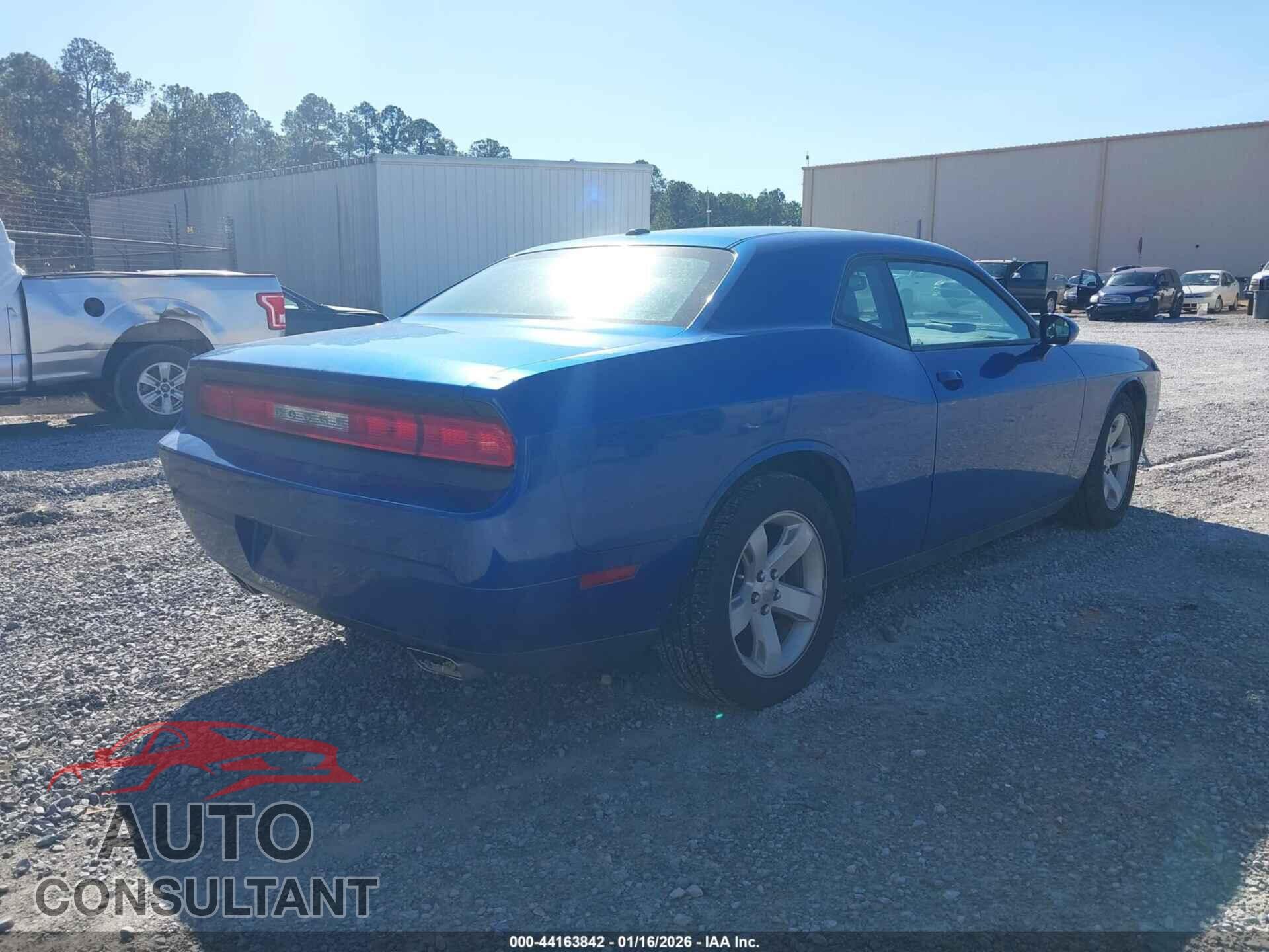 DODGE CHALLENGER 2012 - 2C3CDYAGXCH254542