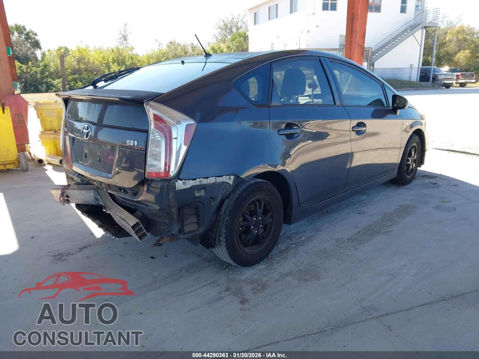 TOYOTA PRIUS 2012 - JTDKN3DU9C5403460