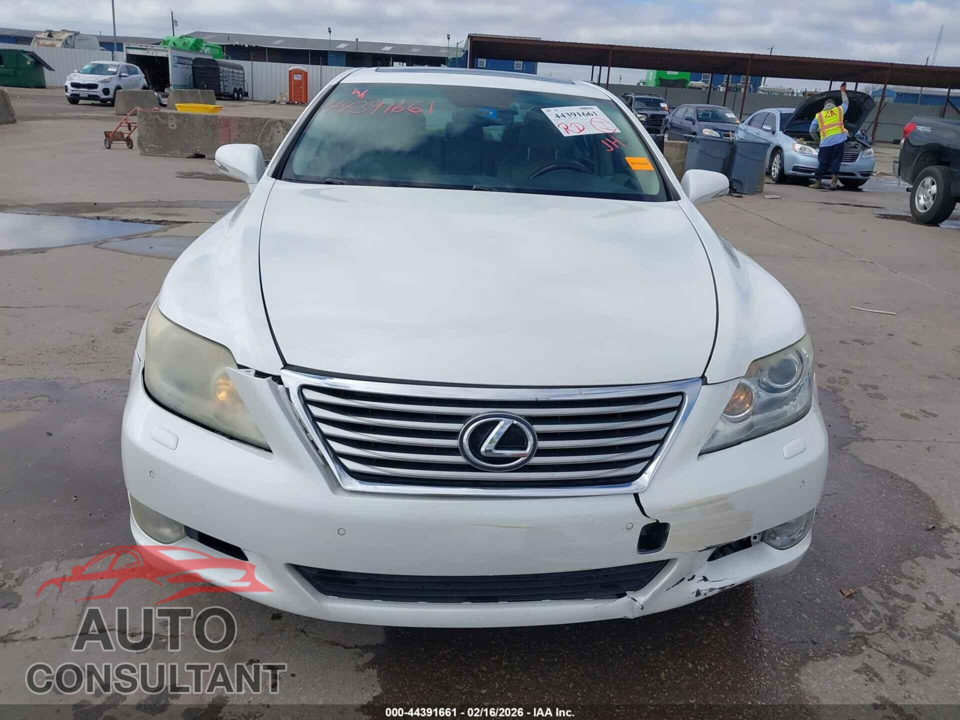 LEXUS LS 460 2012 - JTHBL5EF9C5112232