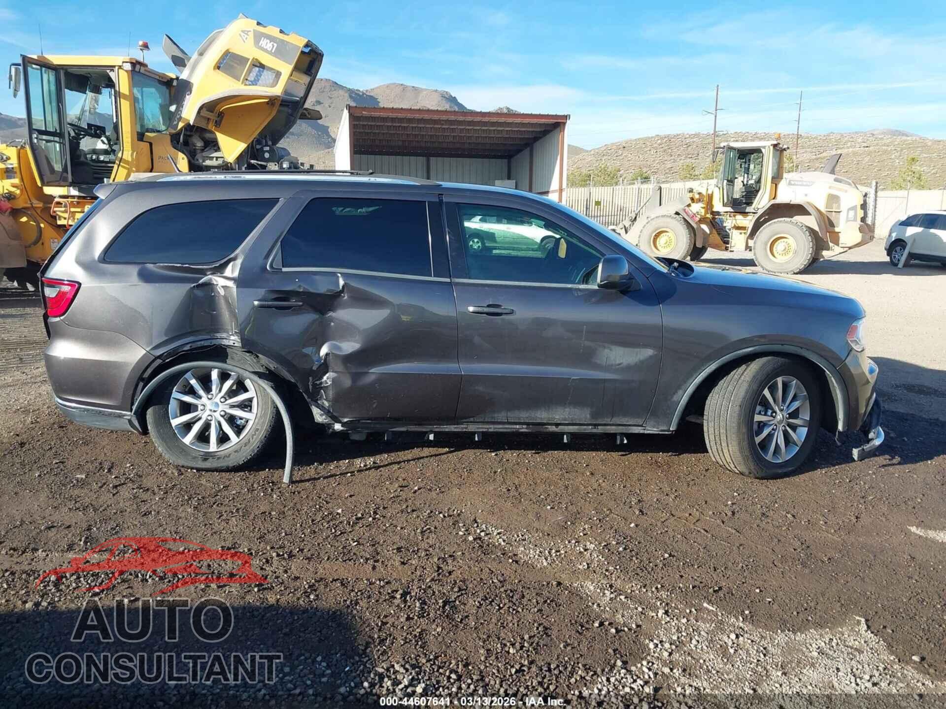 DODGE DURANGO 2017 - 1C4RDJAGXHC857532