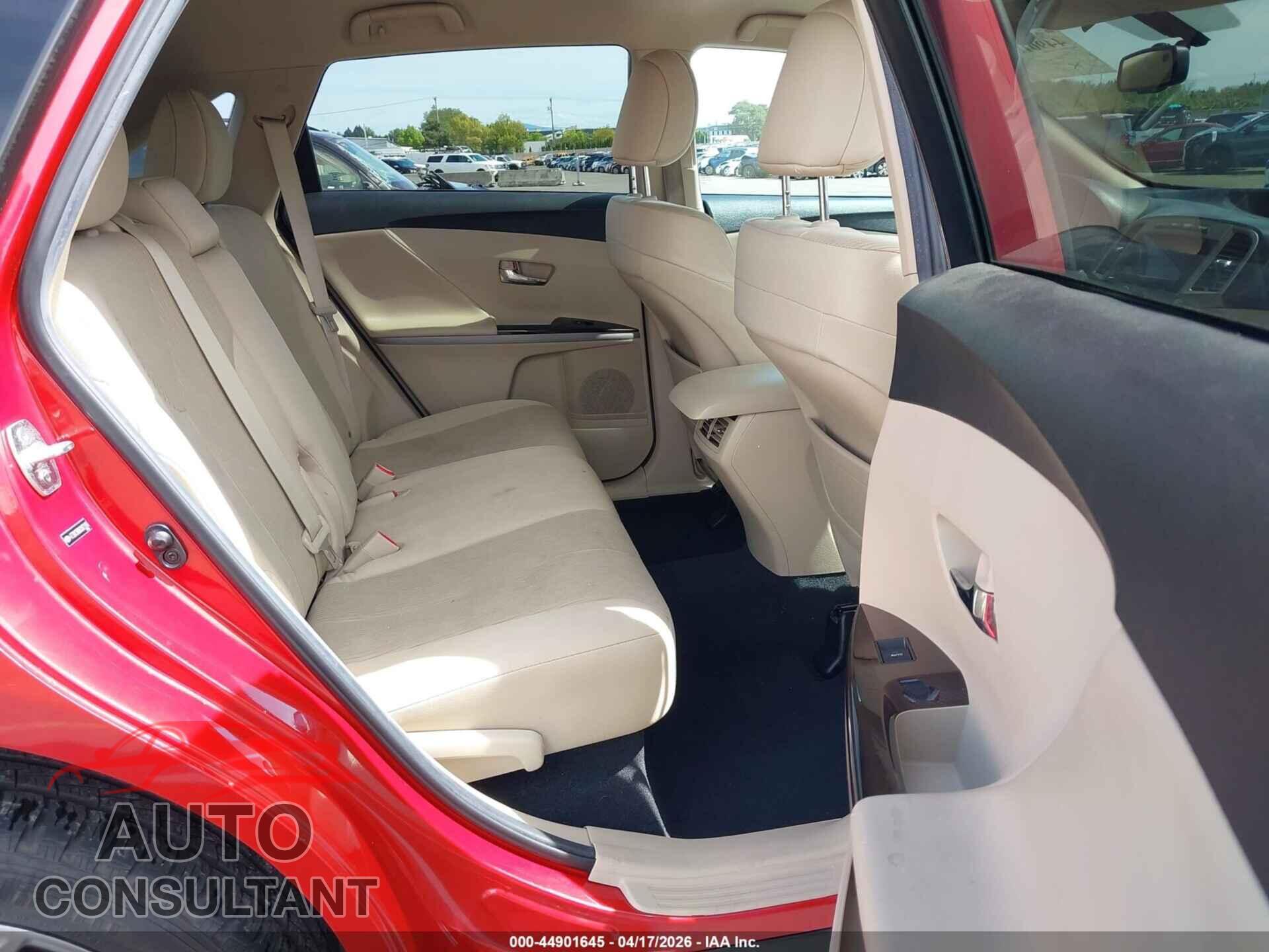 TOYOTA VENZA 2012 - 4T3BK3BB0CU073176