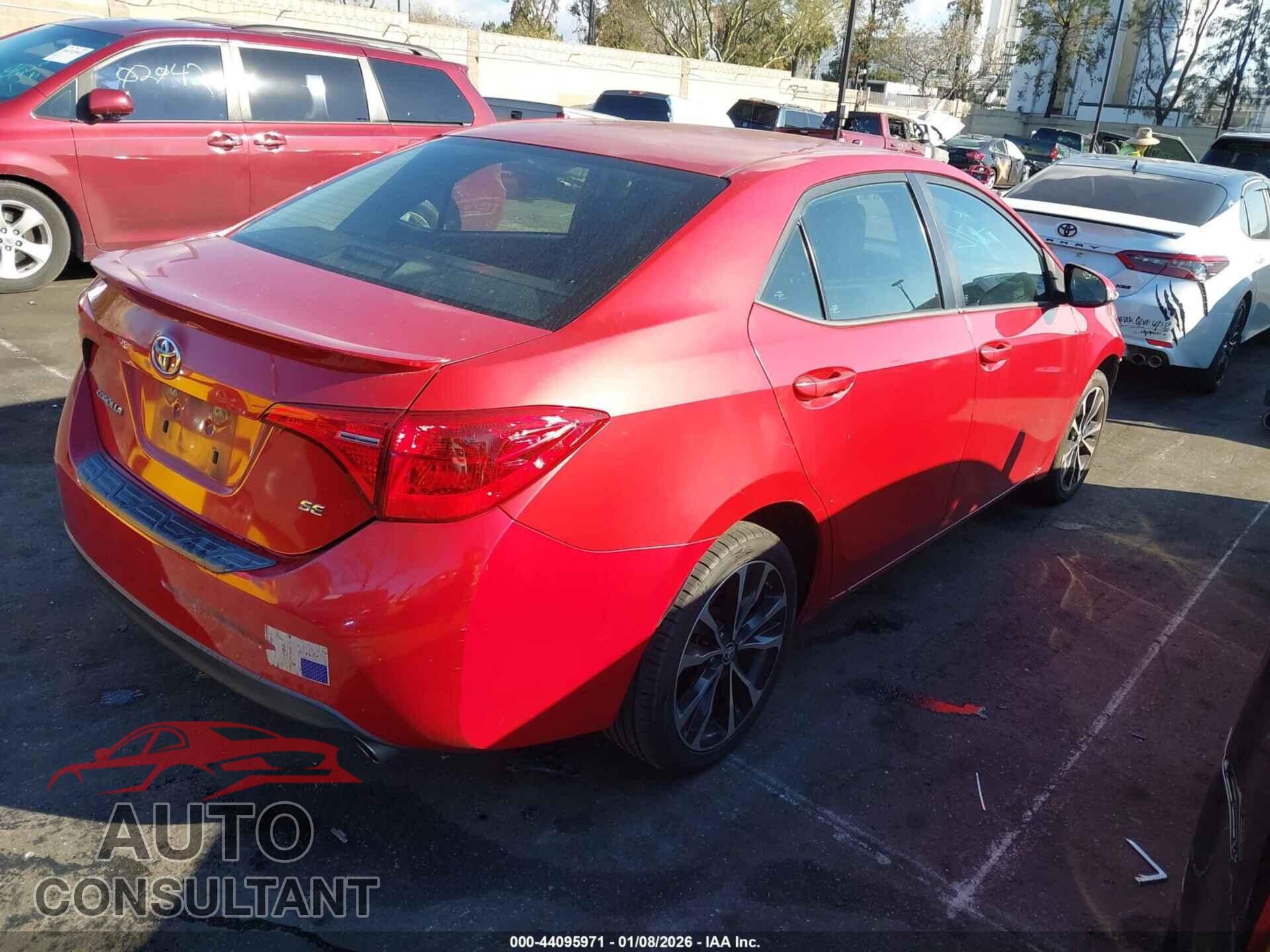TOYOTA COROLLA 2017 - 5YFBURHE5HP726973
