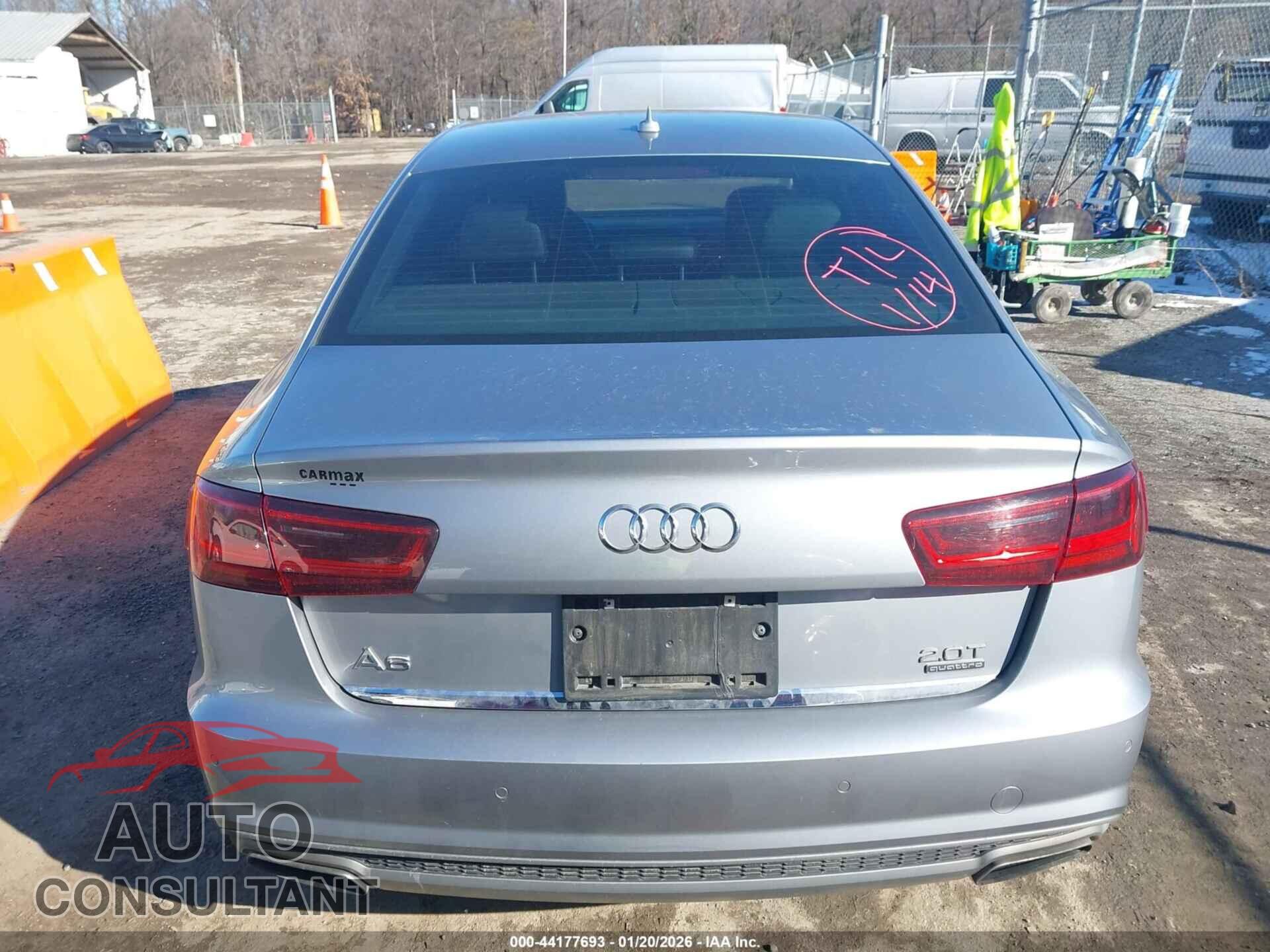 AUDI A6 2016 - WAUGFAFC8GN118750