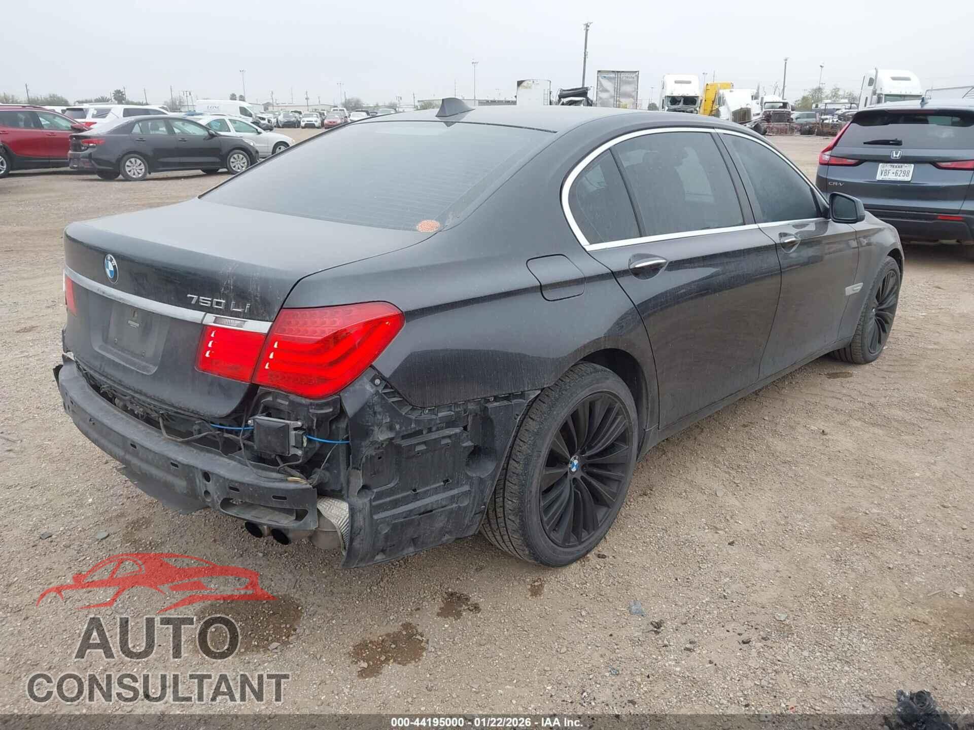 BMW 750LI 2012 - WBAKB8C55CC963002