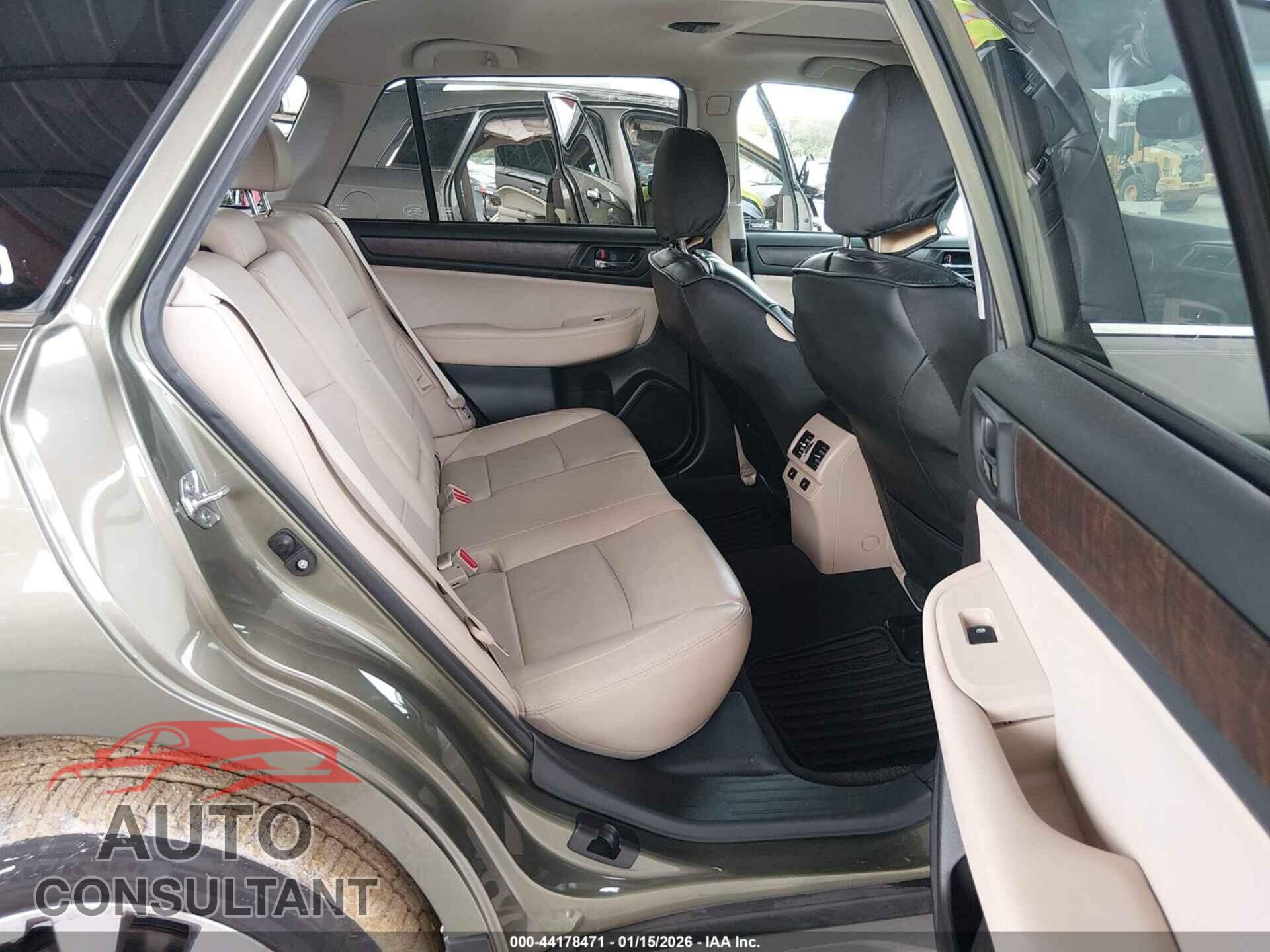 SUBARU OUTBACK 2016 - 4S4BSBLC2G3219745