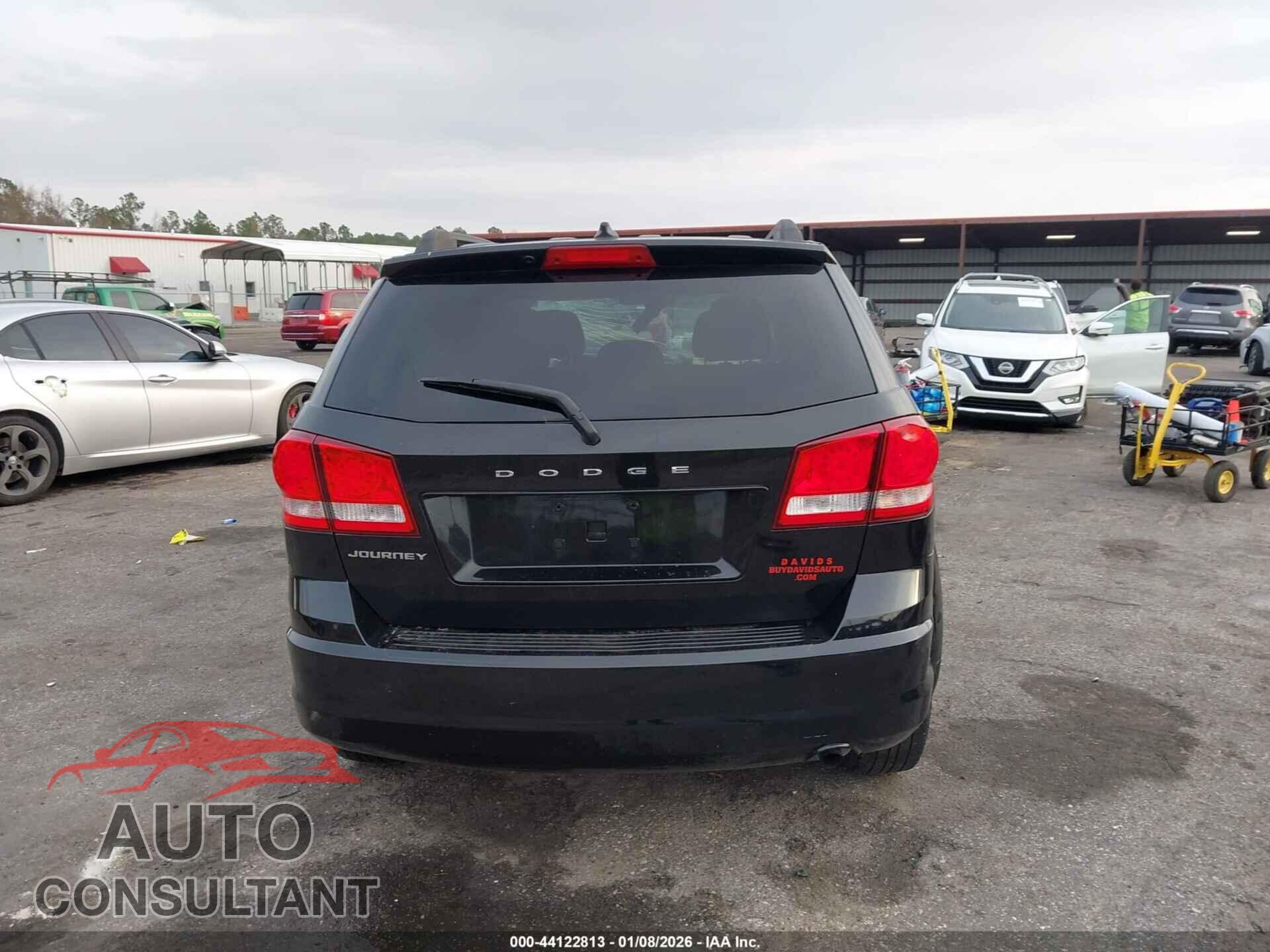 DODGE JOURNEY 2012 - 3C4PDCAB7CT177785