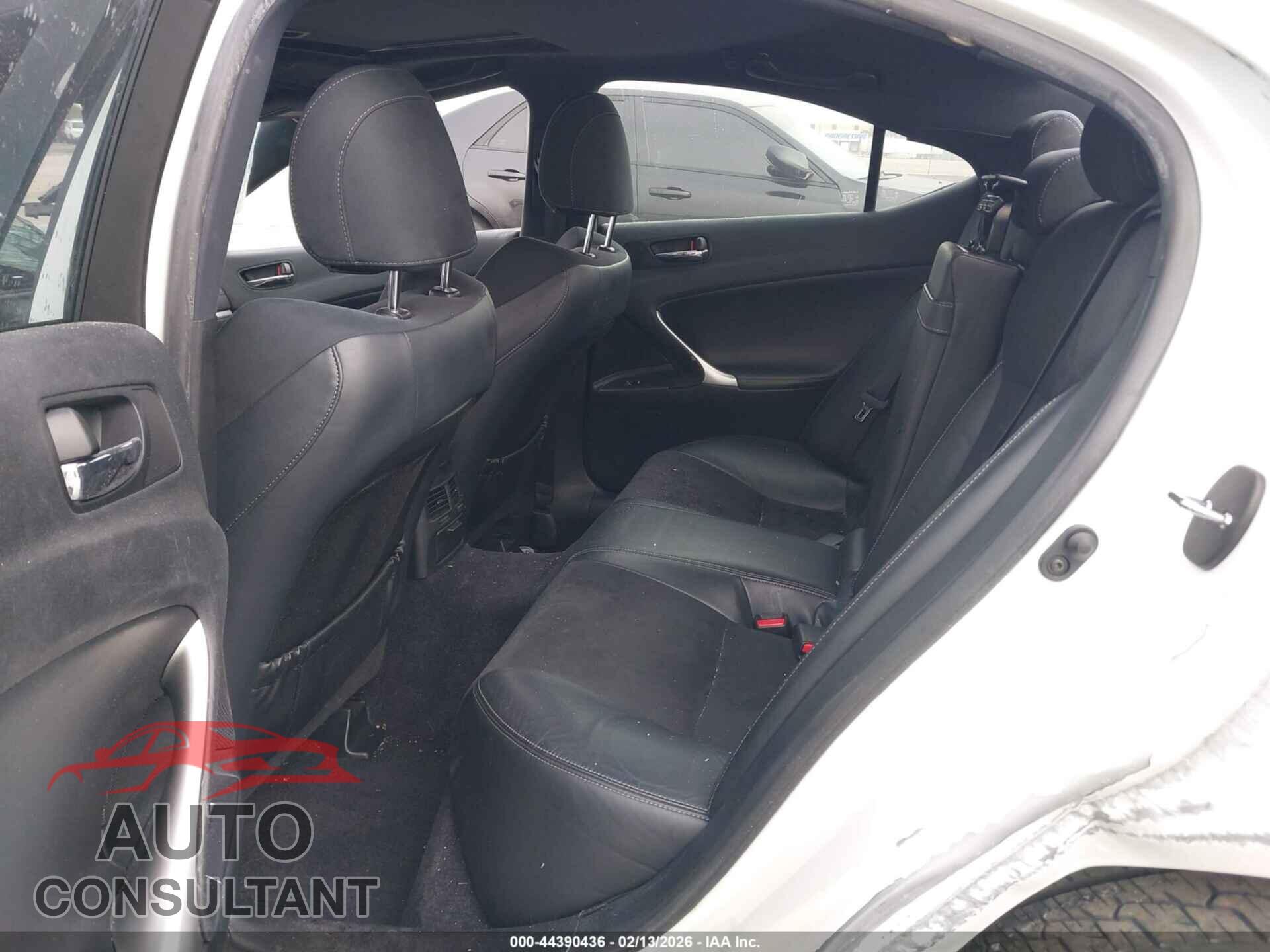 LEXUS IS 250 2012 - JTHBF5C27C5178415