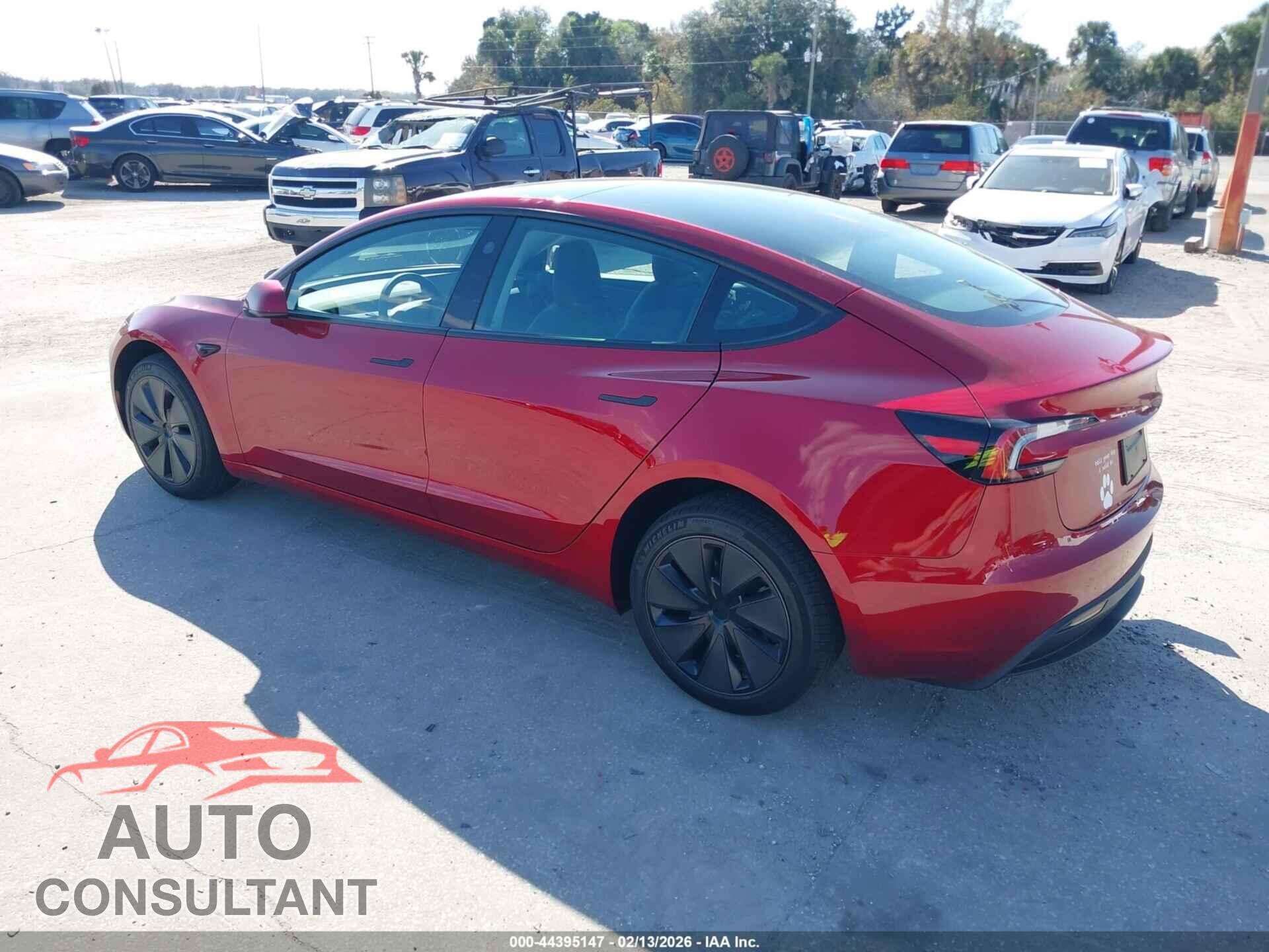 TESLA MODEL 3 2026 - 5YJ3E1EA9TF141337