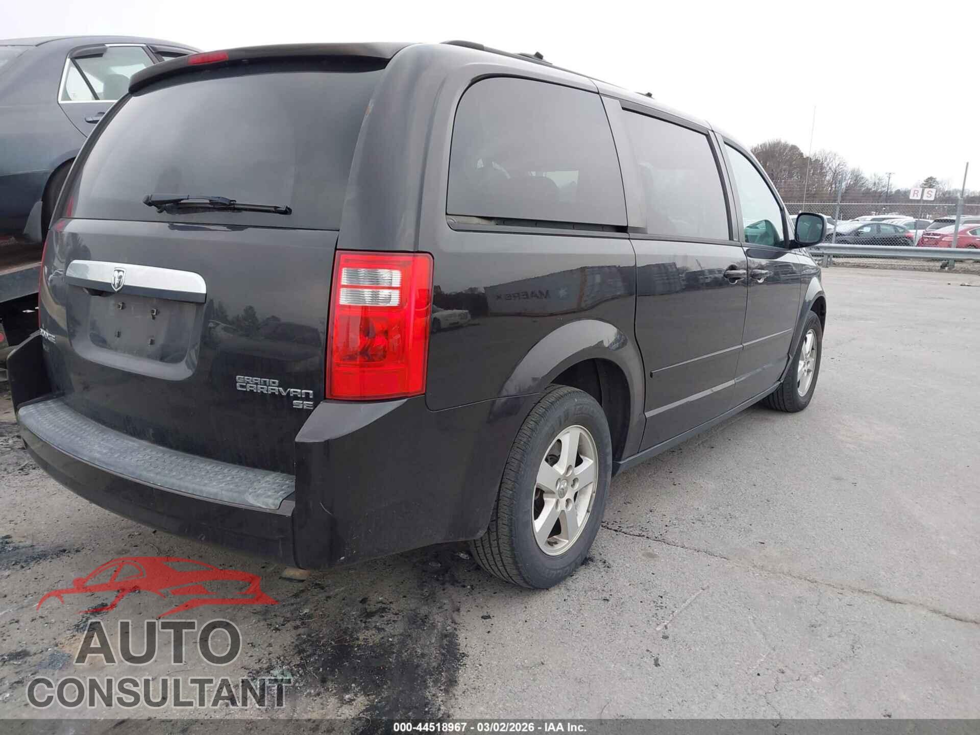 DODGE GRAND CARAVAN 2010 - 2D4RN3D18AR363735