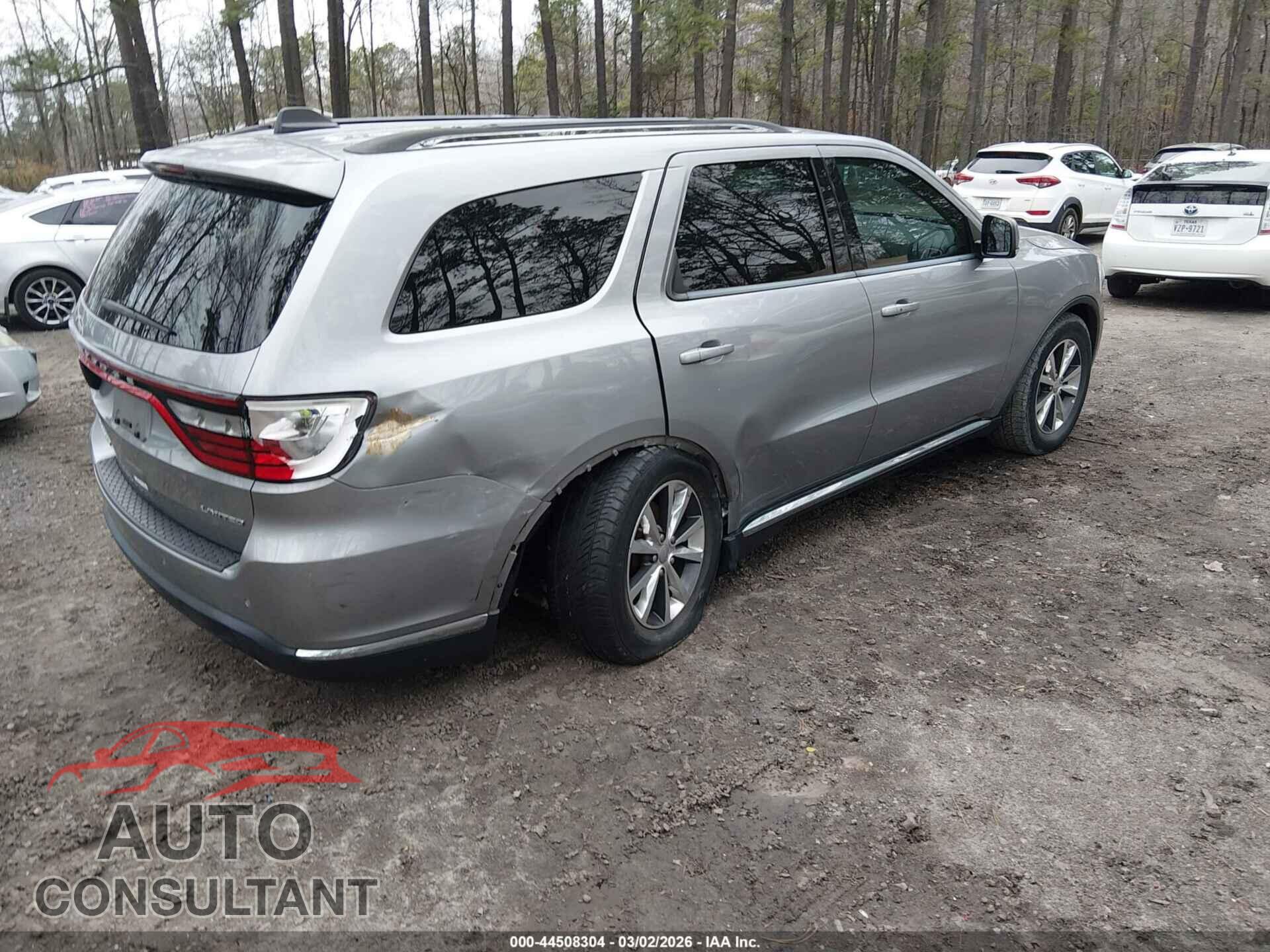 DODGE DURANGO 2016 - 1C4RDHDG7GC459424