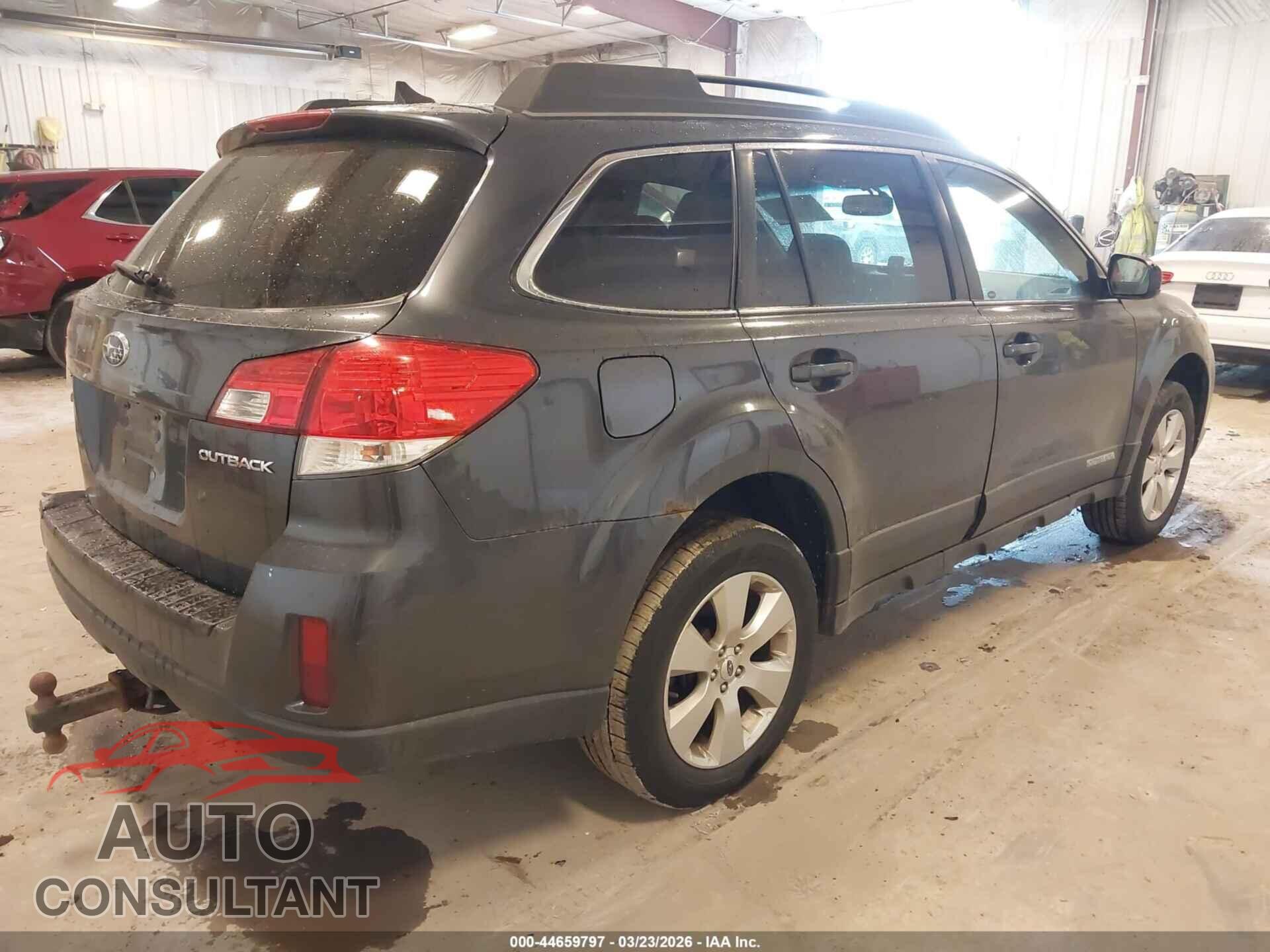 SUBARU OUTBACK 2012 - 4S4BRCKC5C3277135
