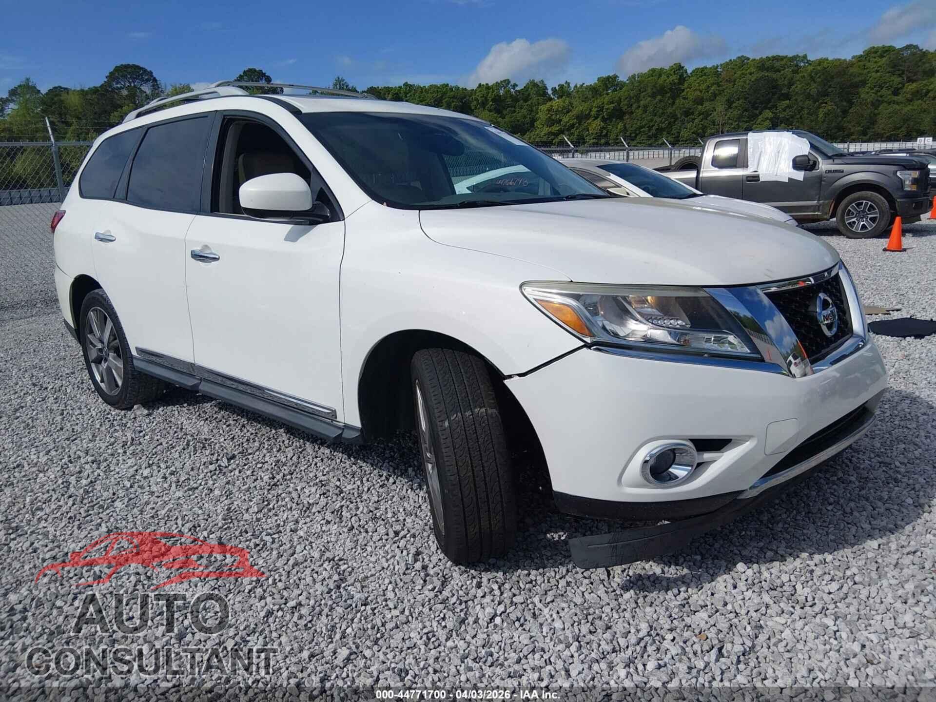 NISSAN PATHFINDER 2013 - 5N1AR2MN2DC637063
