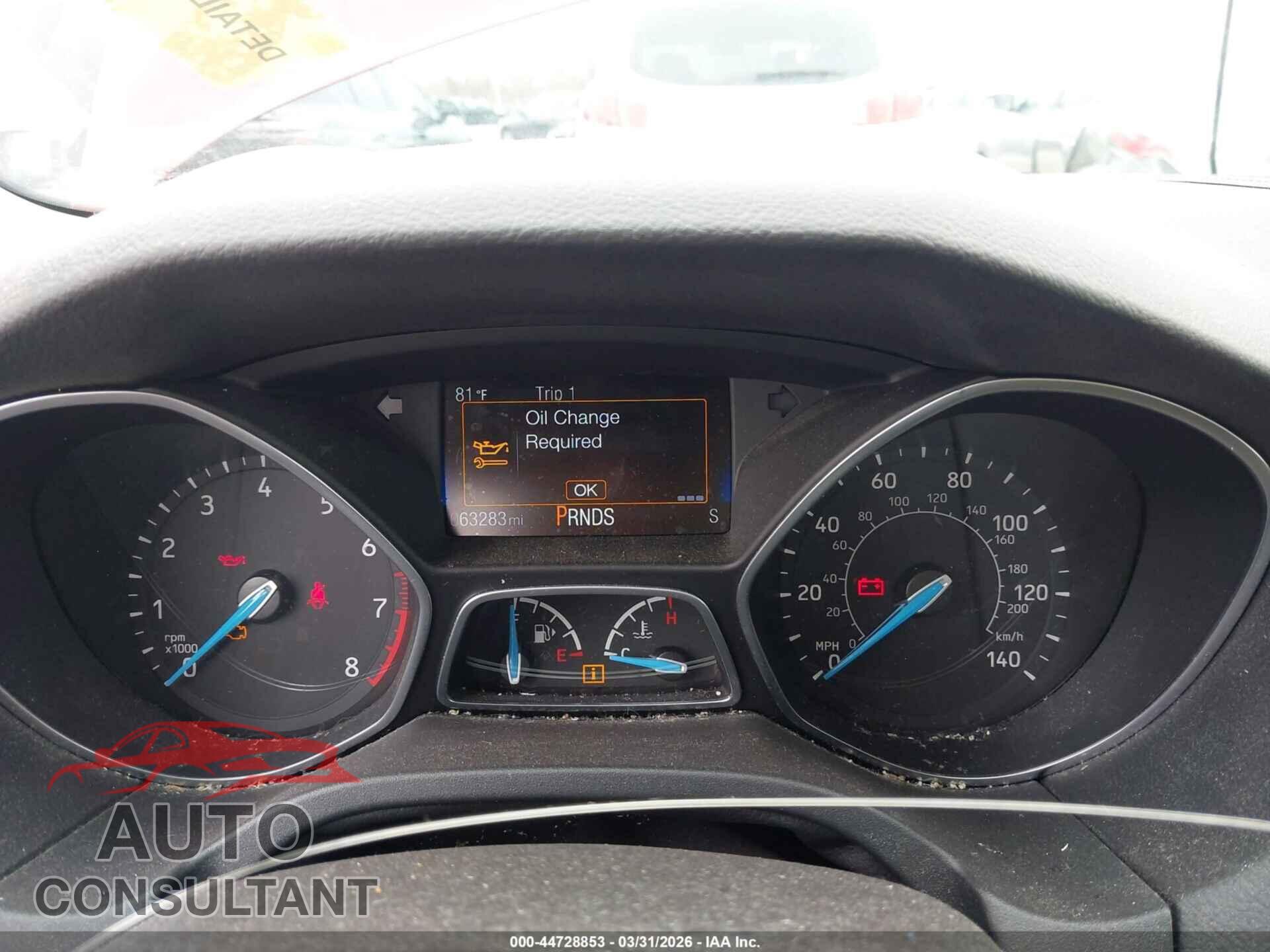 FORD FOCUS 2017 - 1FADP3H24HL347030